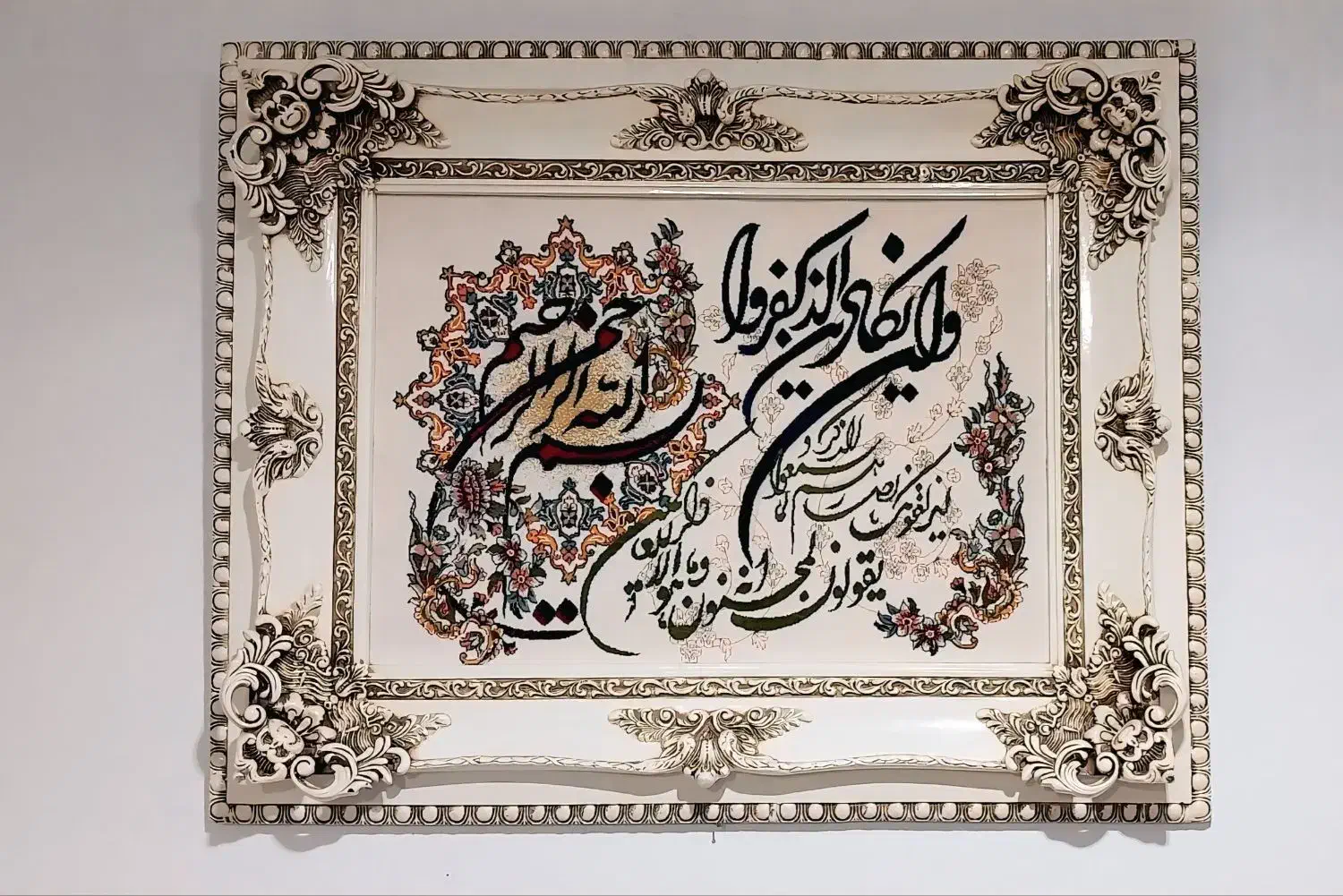 فروش تابلو فرش دستبافت|تابلو فرش|سیرجان, |دیوار