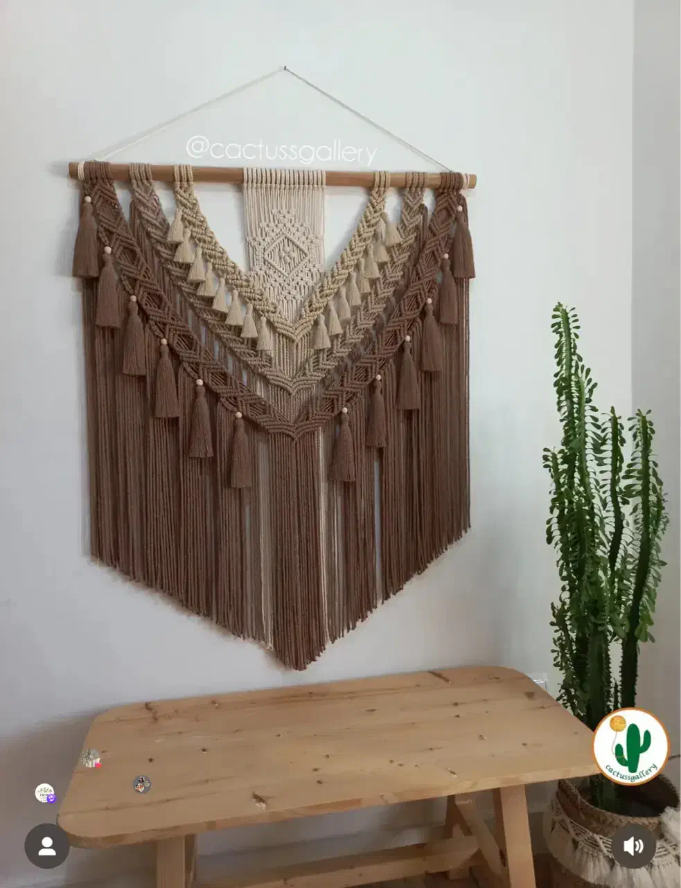 مکرومه بافی|پرده، رانر، رومیزی|کرج, گوهردشت|دیوار