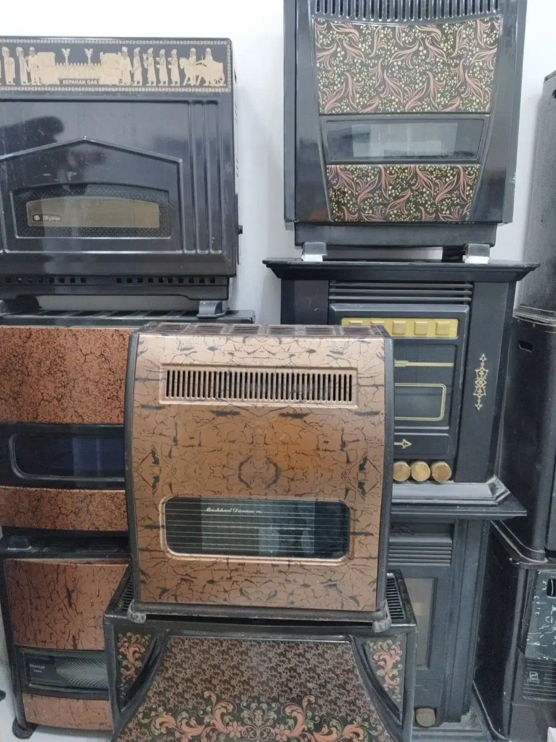 بخاری مشهددوام|بخاری، هیتر، شومینه|شیروان (خراسان), |دیوار