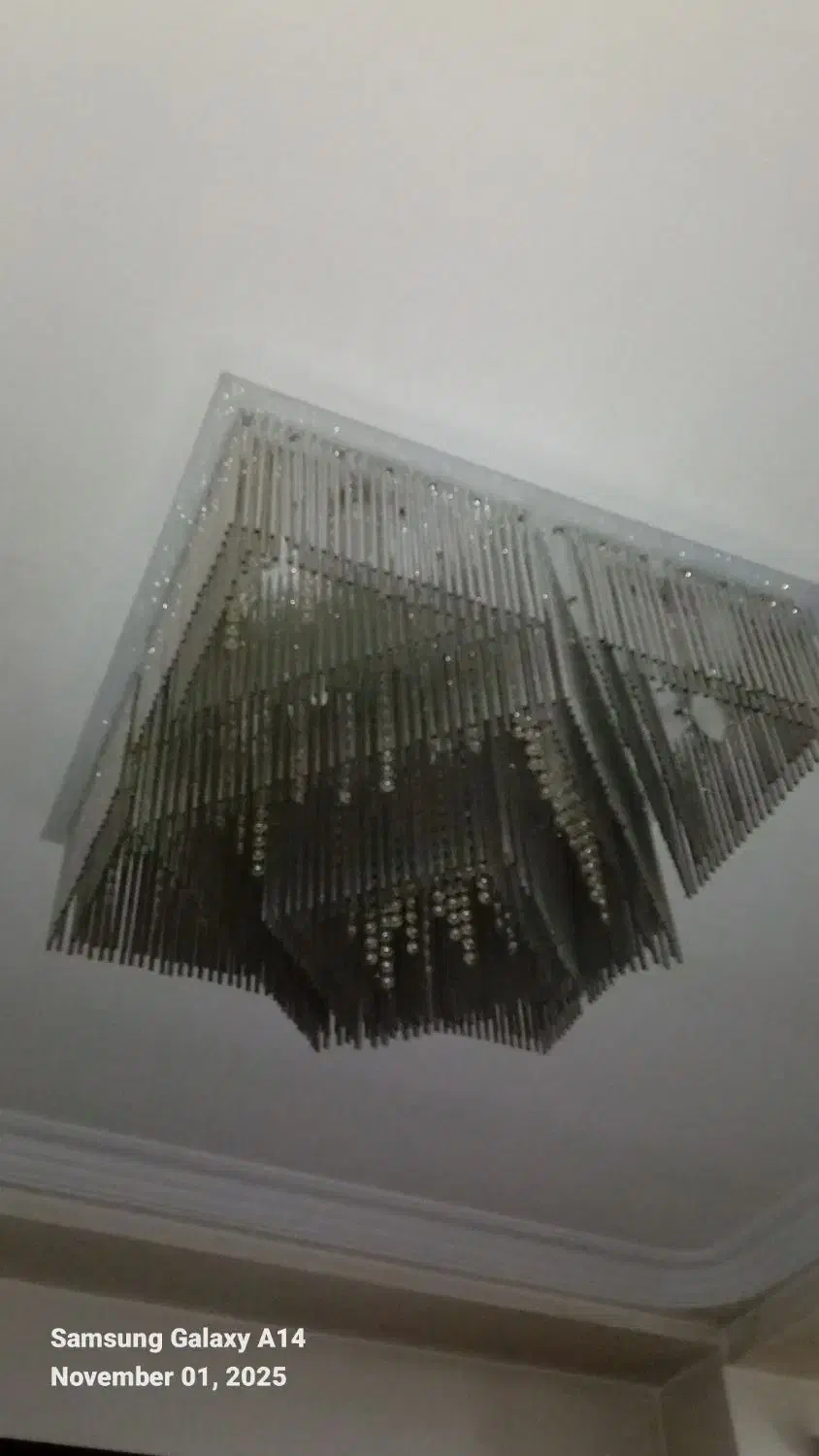 لوستر سقفی کریستالی|لوستر و چراغ آویز|تهران, زنجان جنوبی|دیوار