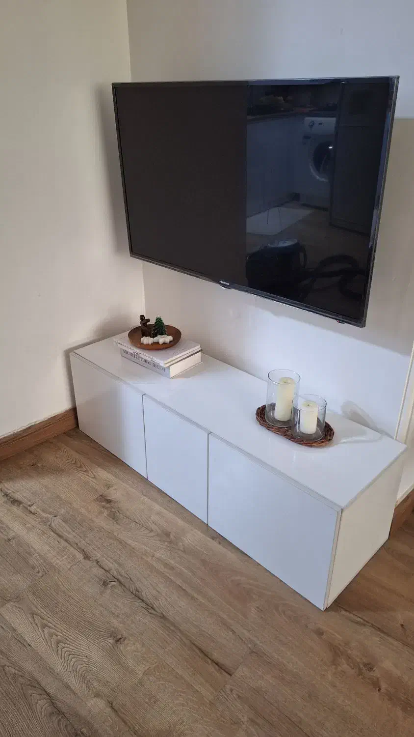 میز تلویزیون سفید|میز تلویزیون|رشت, دیانتی|دیوار