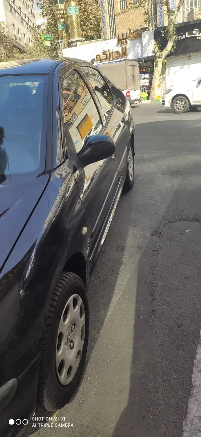 پژو 206 sd v8 مشکی سند دست اول|خودرو سواری و وانت|تهران, حکمت|دیوار