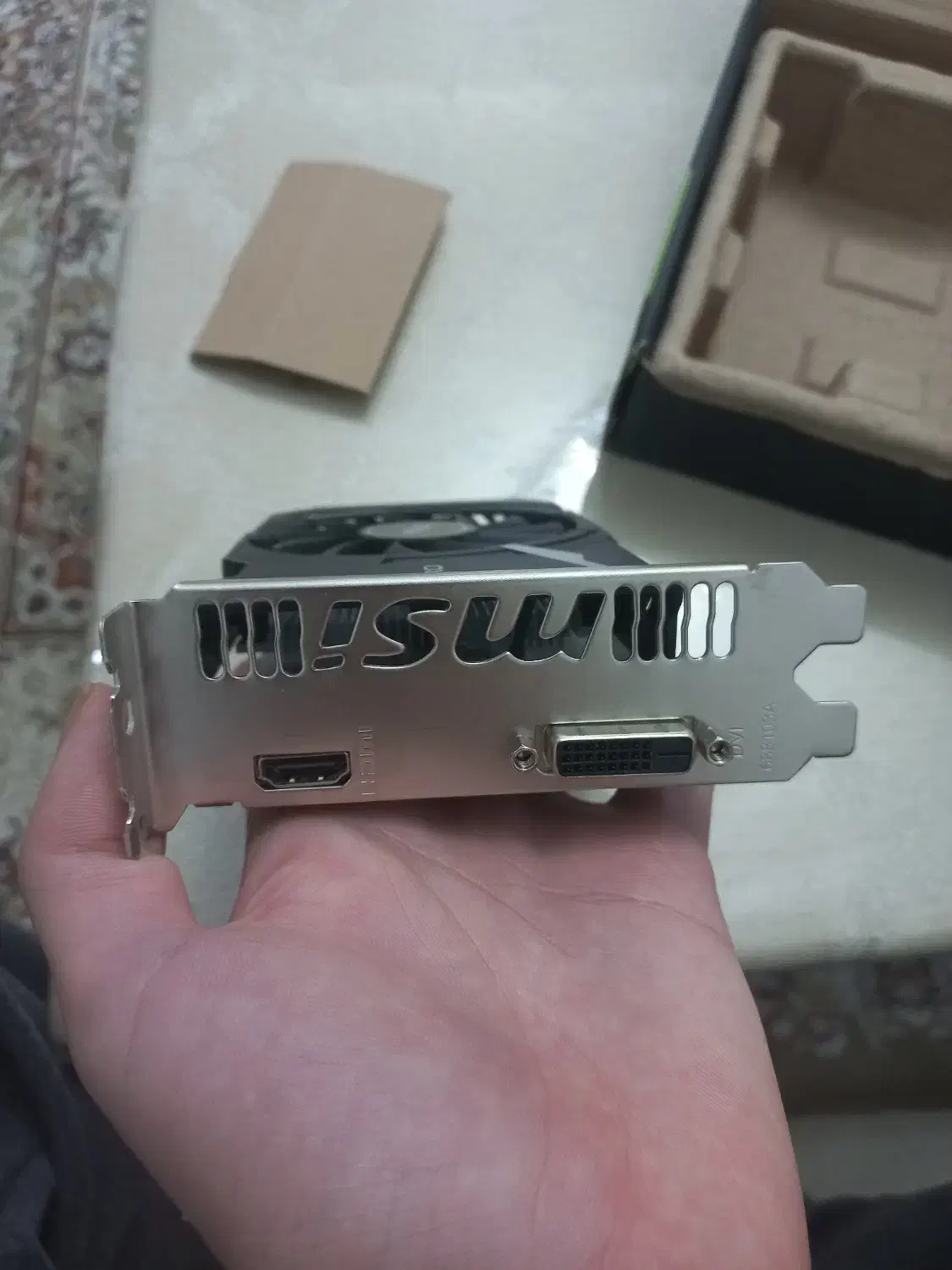 کارت گرافیک gt 1030 در حد نو|قطعات و لوازم جانبی رایانه|قزوین, |دیوار