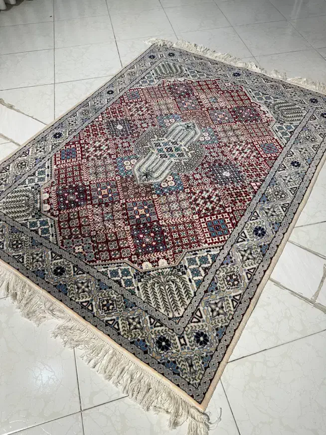 سه متری های دستبافت نائین ۶لا نقشه جوشقان|فرش|اصفهان, نقش جهان|دیوار