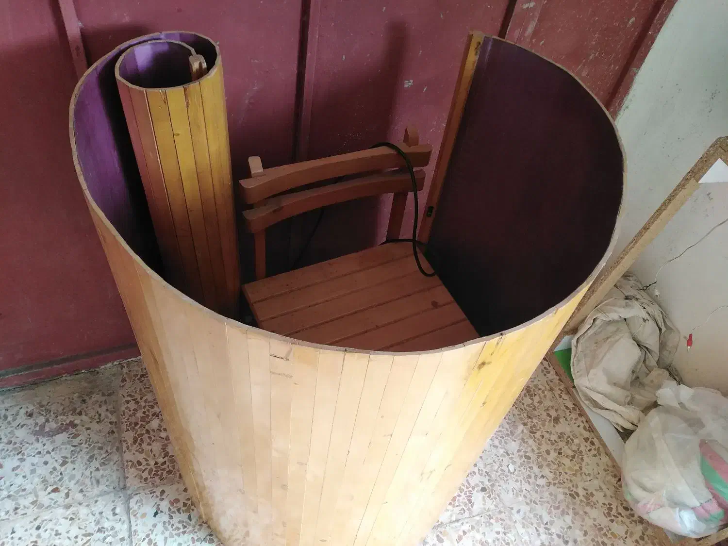 سونا خشک خانگی|لوازم حمام|رشت, حومه رشت|دیوار