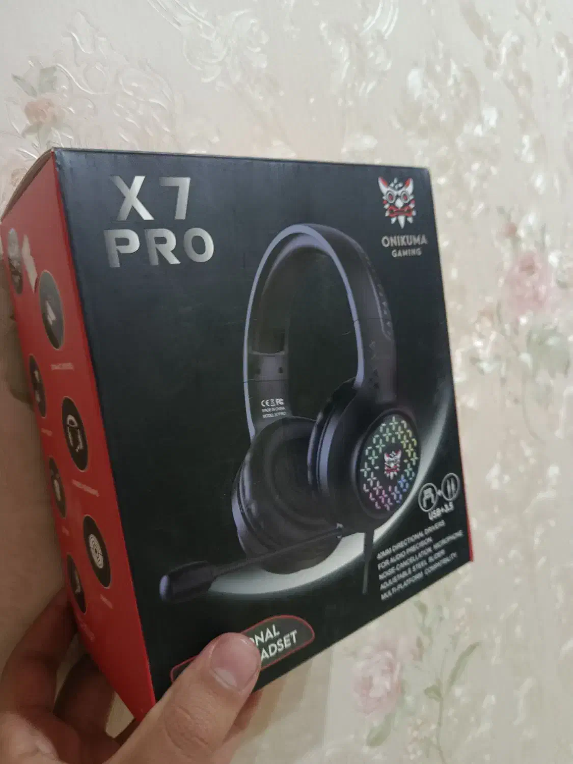 هدفون گیمینگ RGB X7 Pro|قطعات و لوازم جانبی رایانه|تبریز, |دیوار