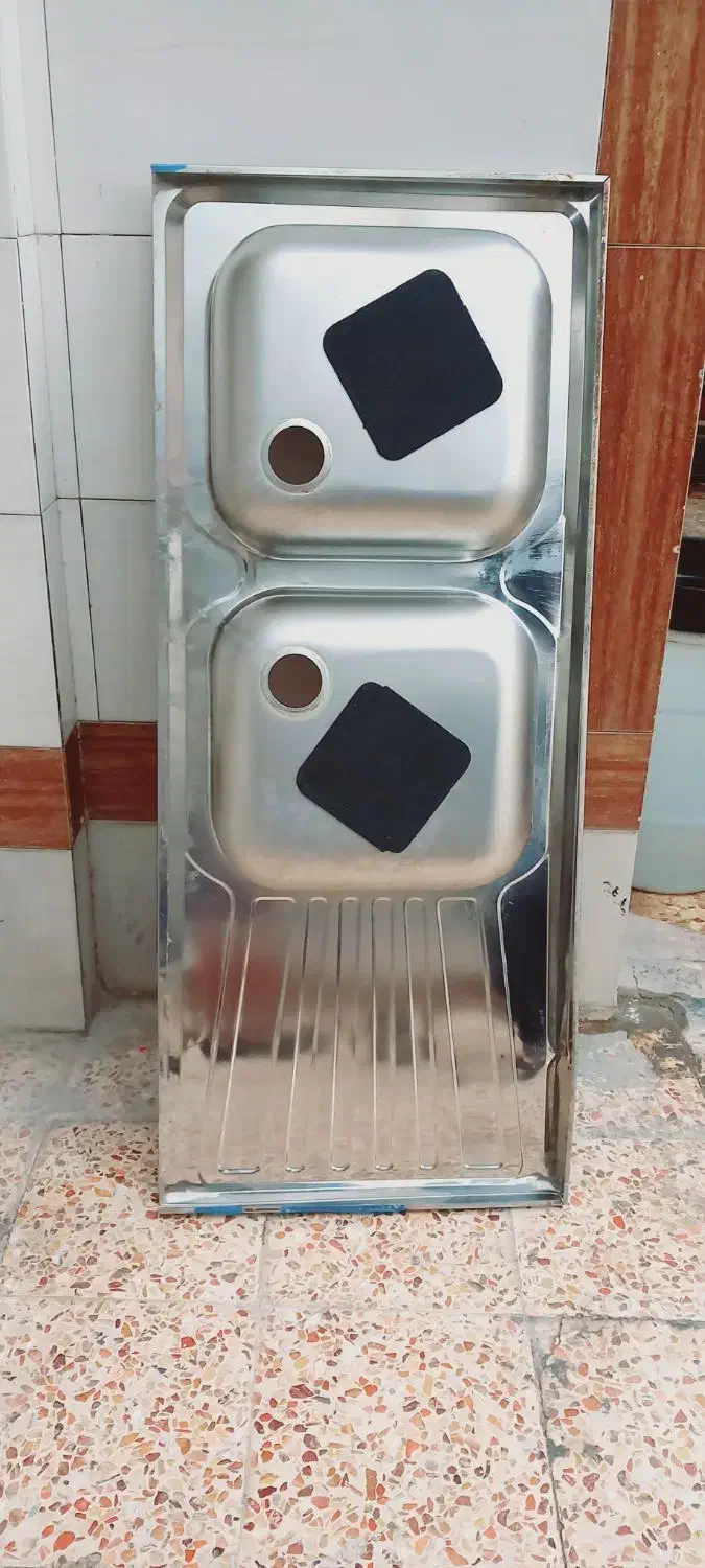 سینک ظرفشویی|آب‌چکان و نظم‌دهنده ظروف|ایذه, |دیوار