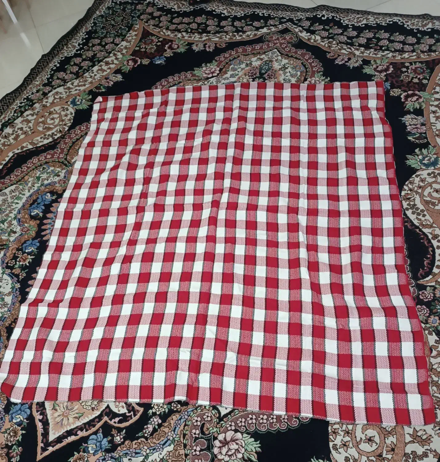 دوعدد ماشته ماشینی|گلیم، جاجیم، گبه|خرم‌آباد, |دیوار