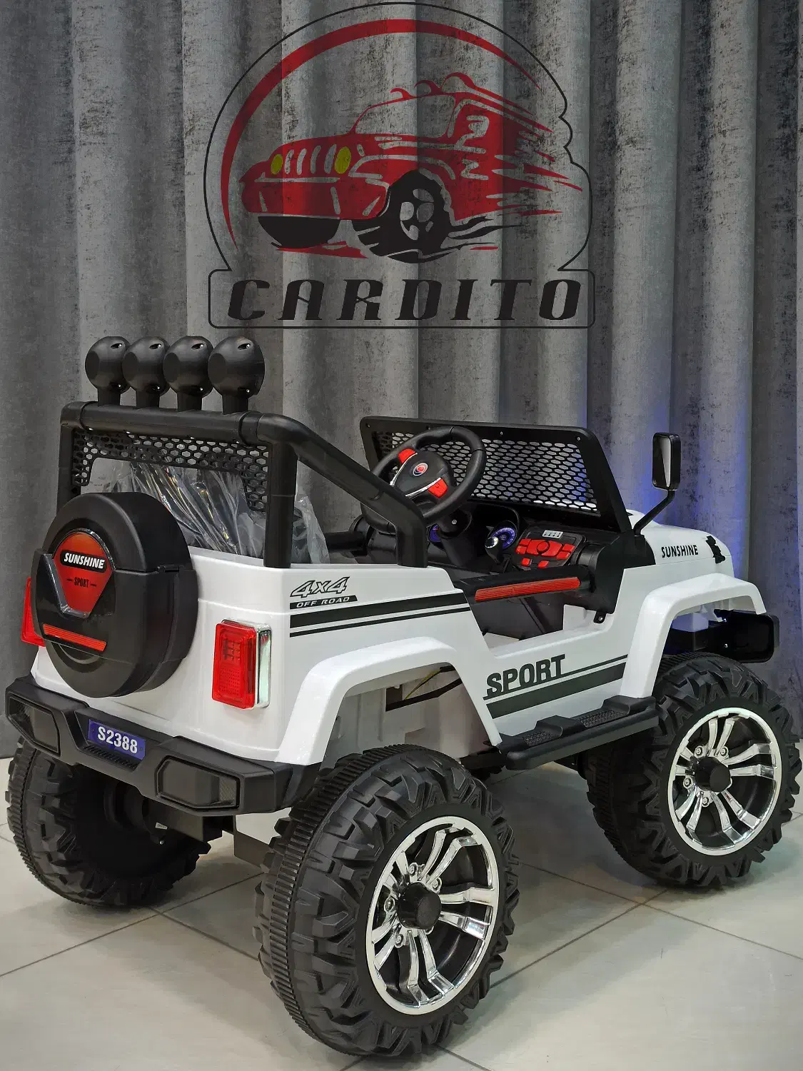 ماشین شارژی جیپ آفرود (اقساط)|اسباببازی بچه|ایلام, |دیوار