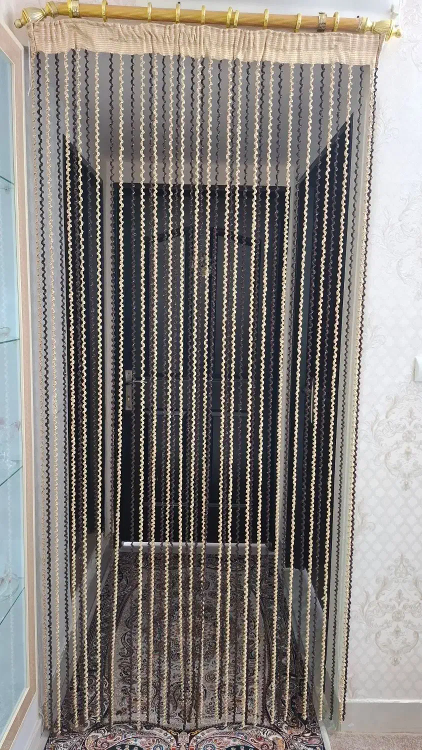 پرده ریسه پیچ|پرده، رانر، رومیزی|قم, پردیسان|دیوار