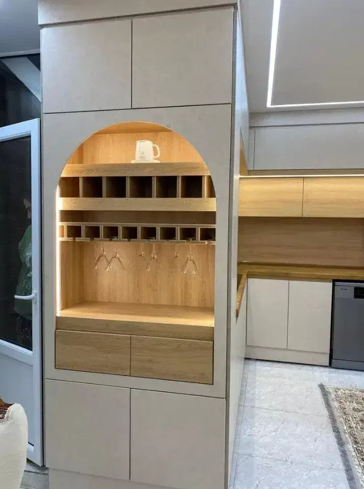 کابینت mdf|مصالح و تجهیزات ساختمان|آبیک, |دیوار