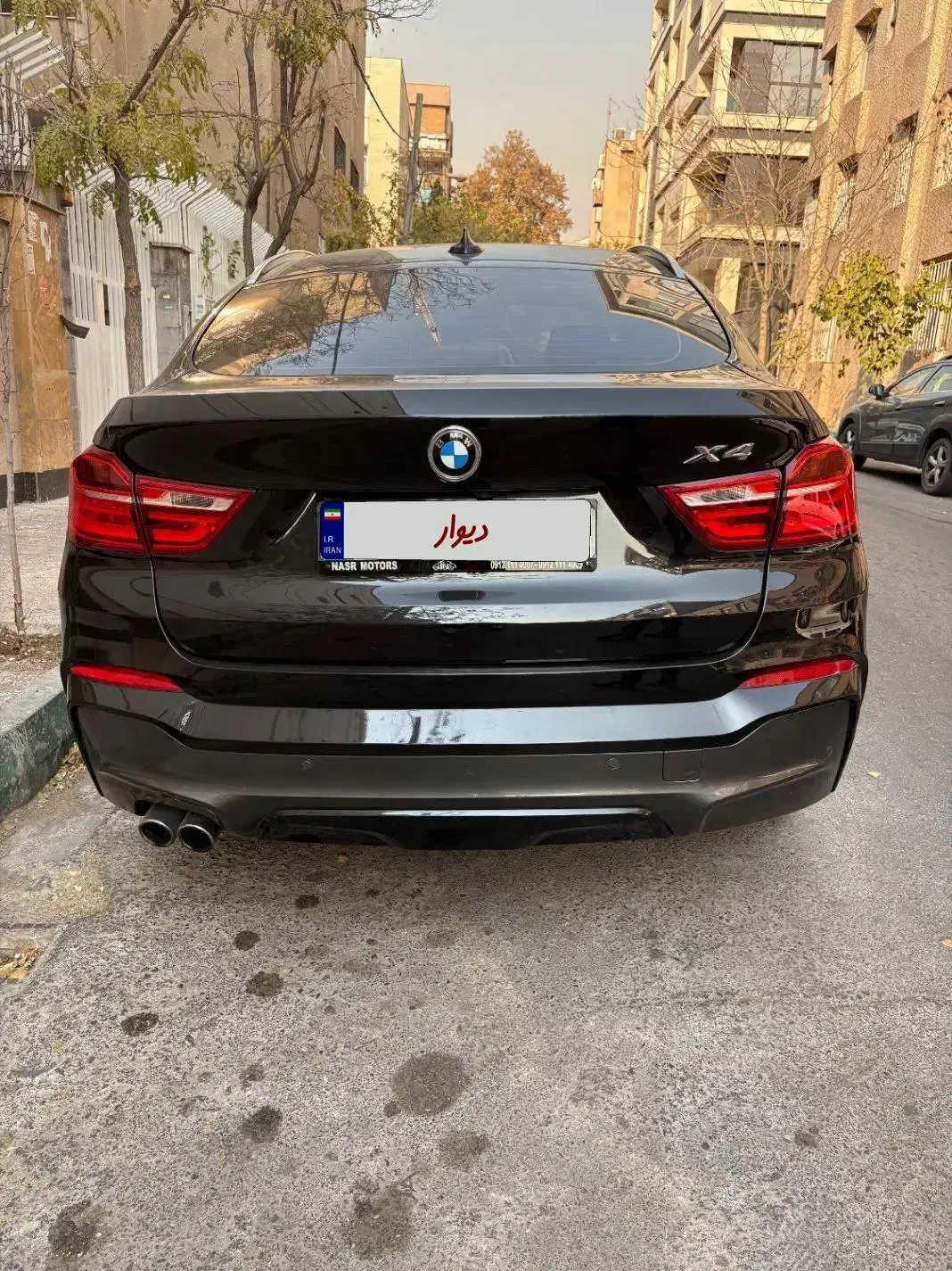 ۲۰۱۷ فول با هوک برقی بی ام و ایکس ۴|خودرو سواری و وانت|تهران, جردن|دیوار