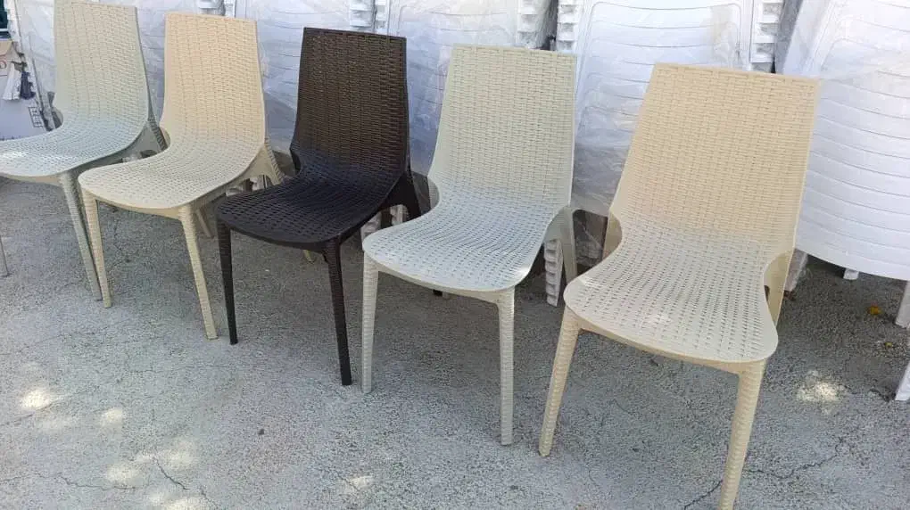 صندلی حصیری بدونه دسته هتلی|میز و صندلی غذاخوری|ایرانشهر, |دیوار