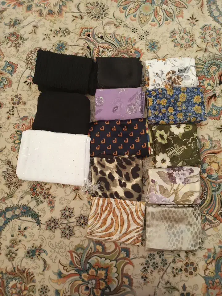 روسری و شال|لباس|قائن, |دیوار