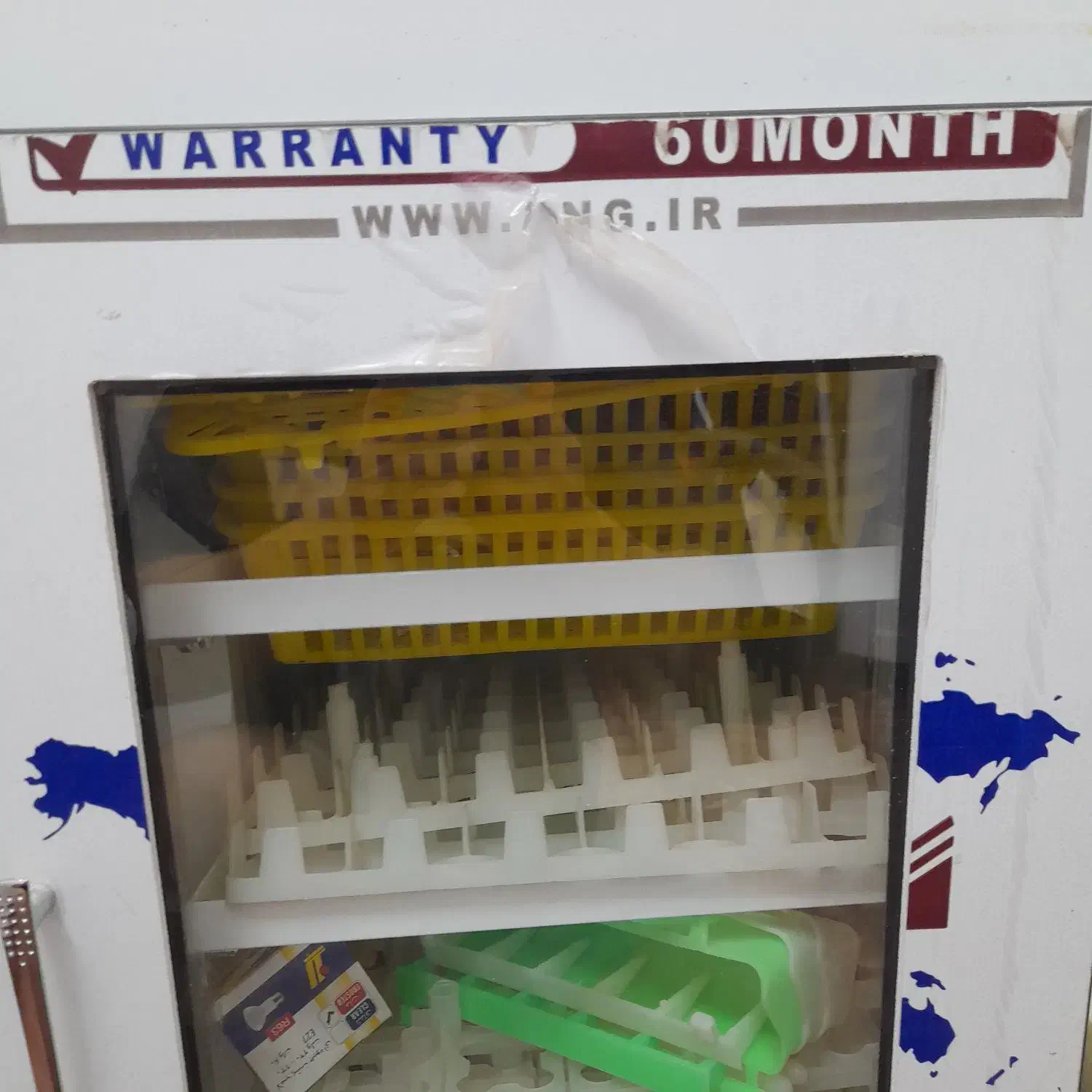 دستگاه جوجه کشی  با لوازم کامل در حد نو|لوازم جانبی حیوانات|قم, علی آباد سعدگان|دیوار