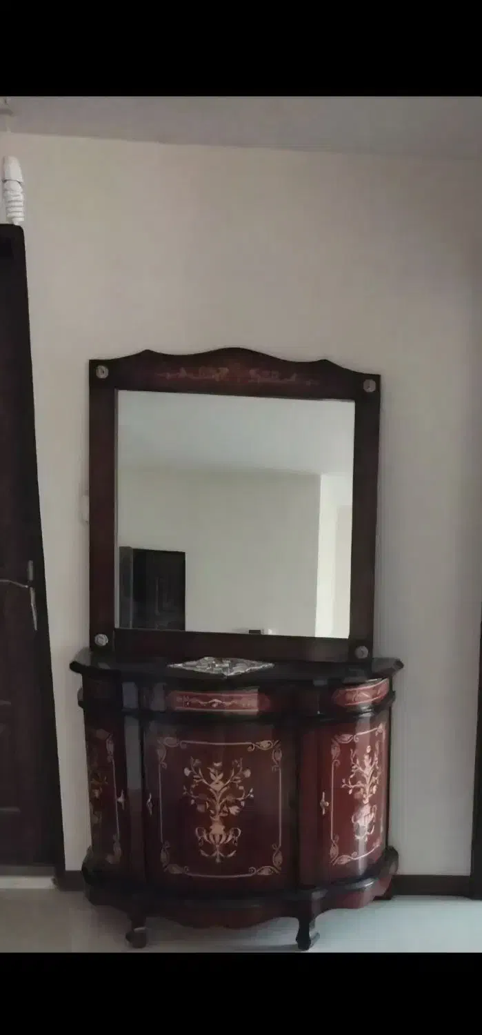 اینه و کنسول معرق کاری|بوفه، ویترین، کنسول|مشهد, ایثار|دیوار