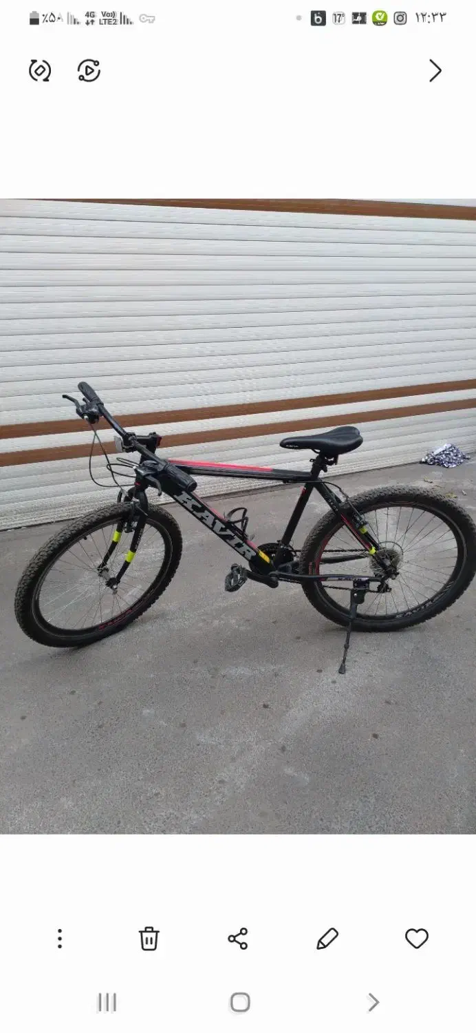 دوچرخه حرفه ای سالم|دوچرخه، اسکیت، اسکوتر|رشت, پاره بیجار|دیوار