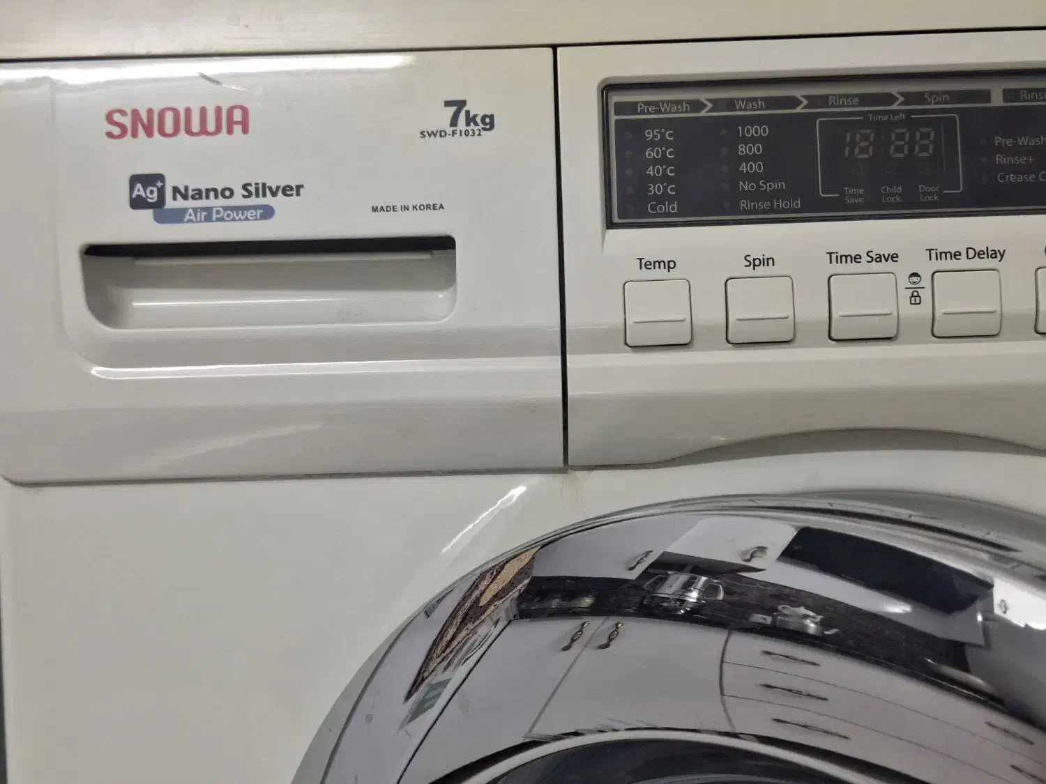 لباسشویی اسنوا ۷ کیلو.اصل کره|ماشین لباسشویی و خشک‌کن لباس|زنجان, |دیوار