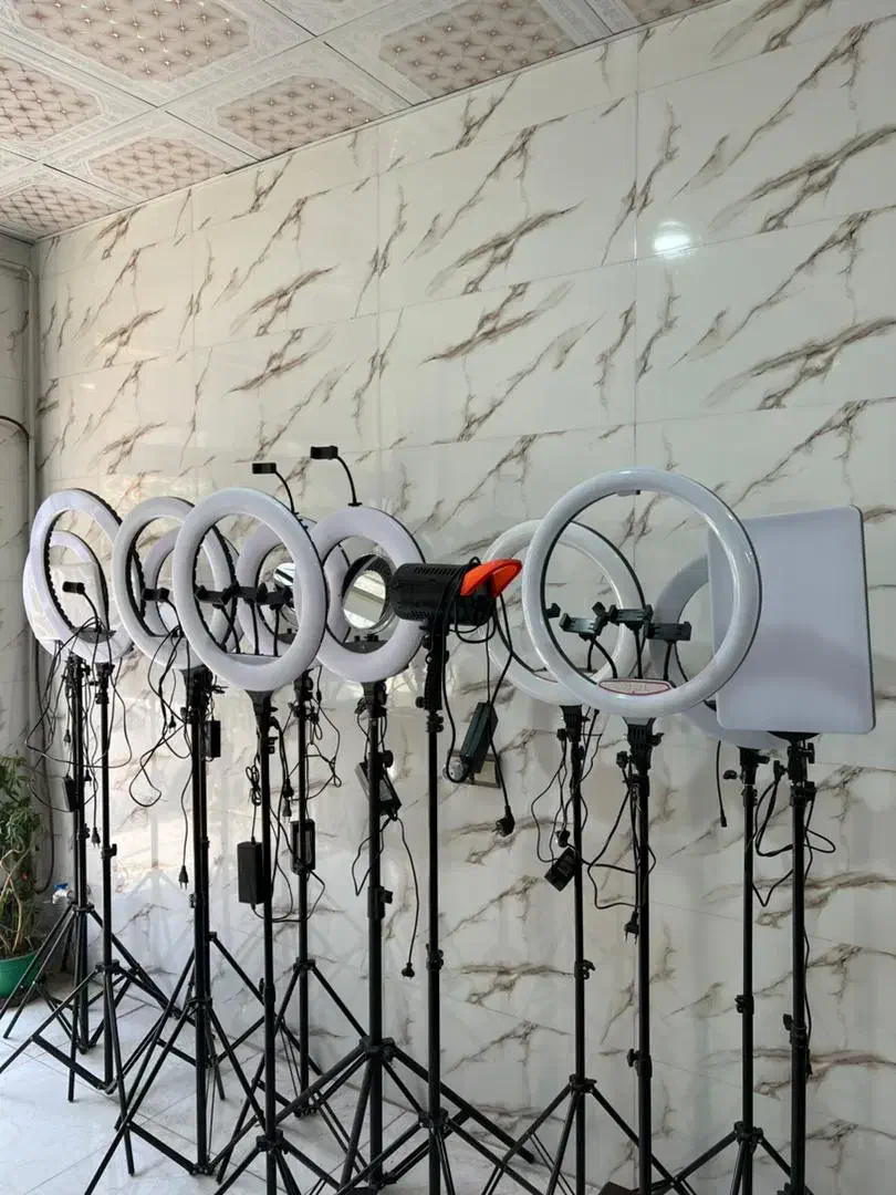 رینگلایت سافتلایت حرفه ای|دوربین عکاسی و فیلم‌برداری|کرج, شهرک طالقانی|دیوار