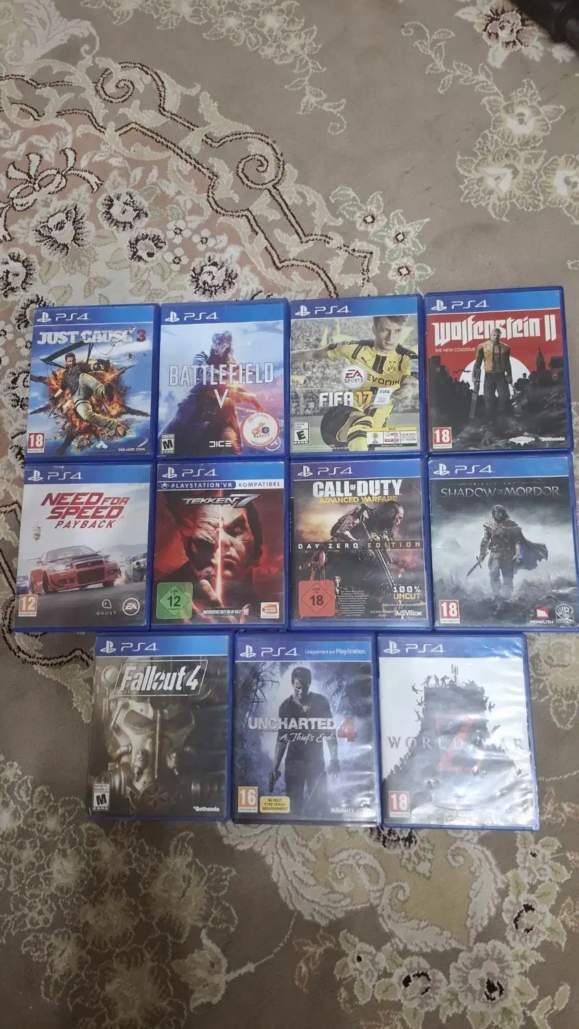 بازی های ps4|کنسول، بازی ویدئویی و آنلاین|تهران, جوانمردان (اندیشه)|دیوار