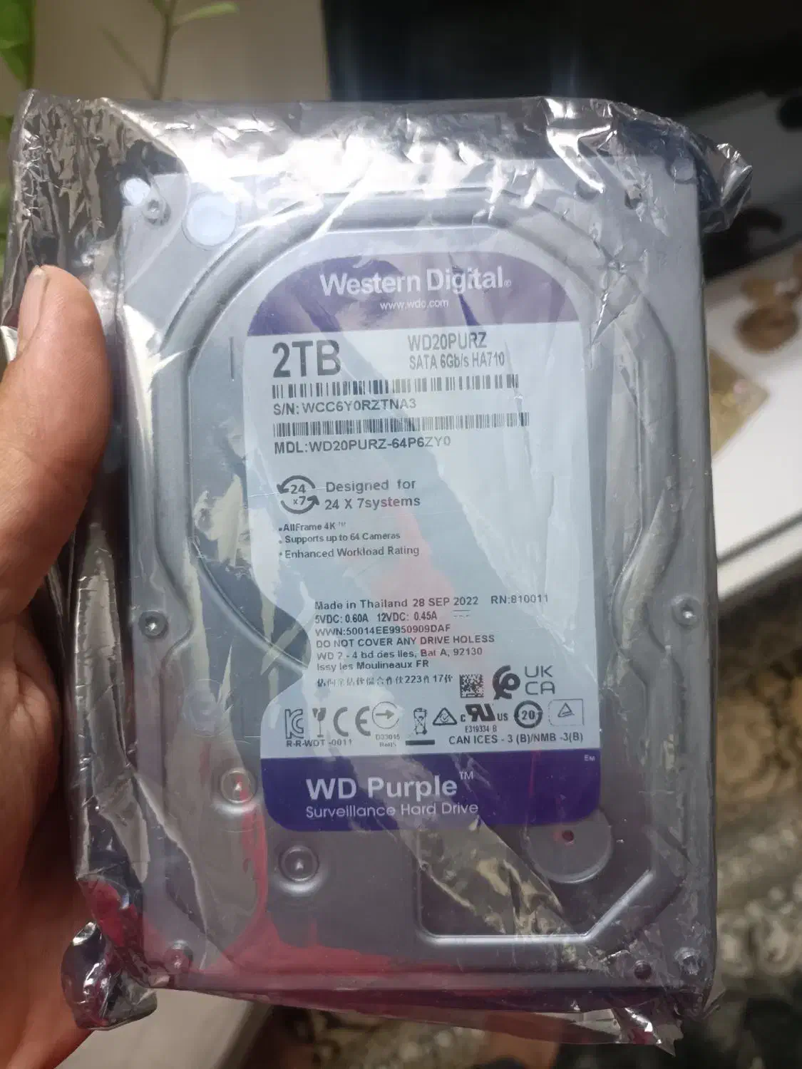 هارد 2ترا وسترن دیجیتال|قطعات و لوازم جانبی رایانه|تهران, امیر بهادر|دیوار