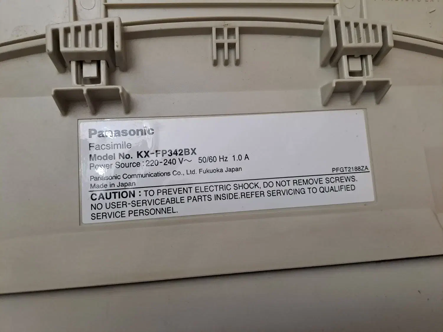 فکس پاناسونیک مدل۳۴۲درحدنو|پرینتر، اسکنر، کپی، فکس|تهران, امیرآباد|دیوار