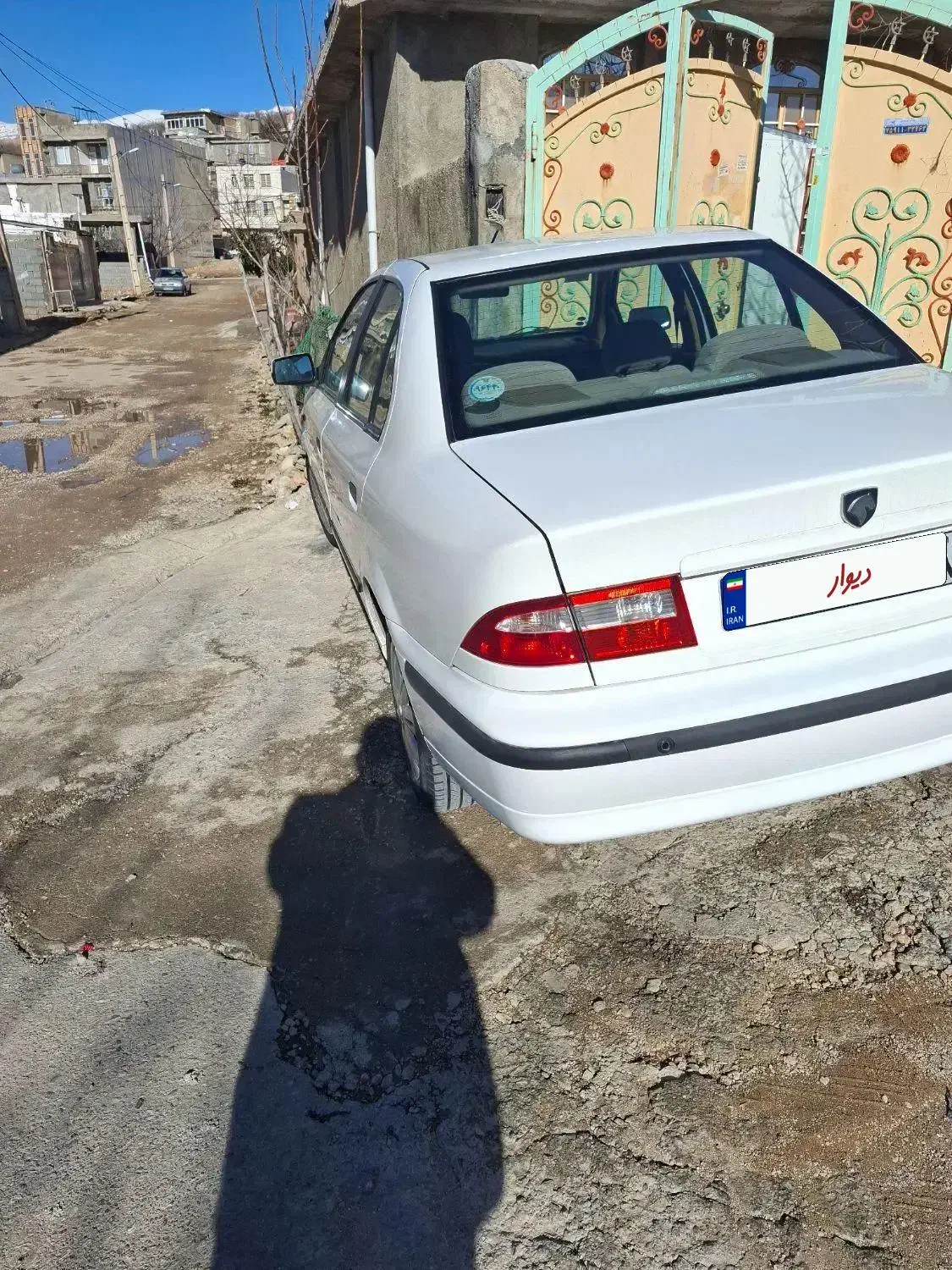 سمند ال ایکس سفید مدل1399|خودرو سواری و وانت|یاسوج, |دیوار