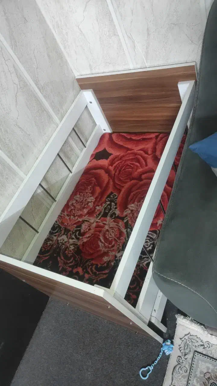 گهواره چوبی نونو|تخت و سرویس خواب|قم, صدوق|دیوار