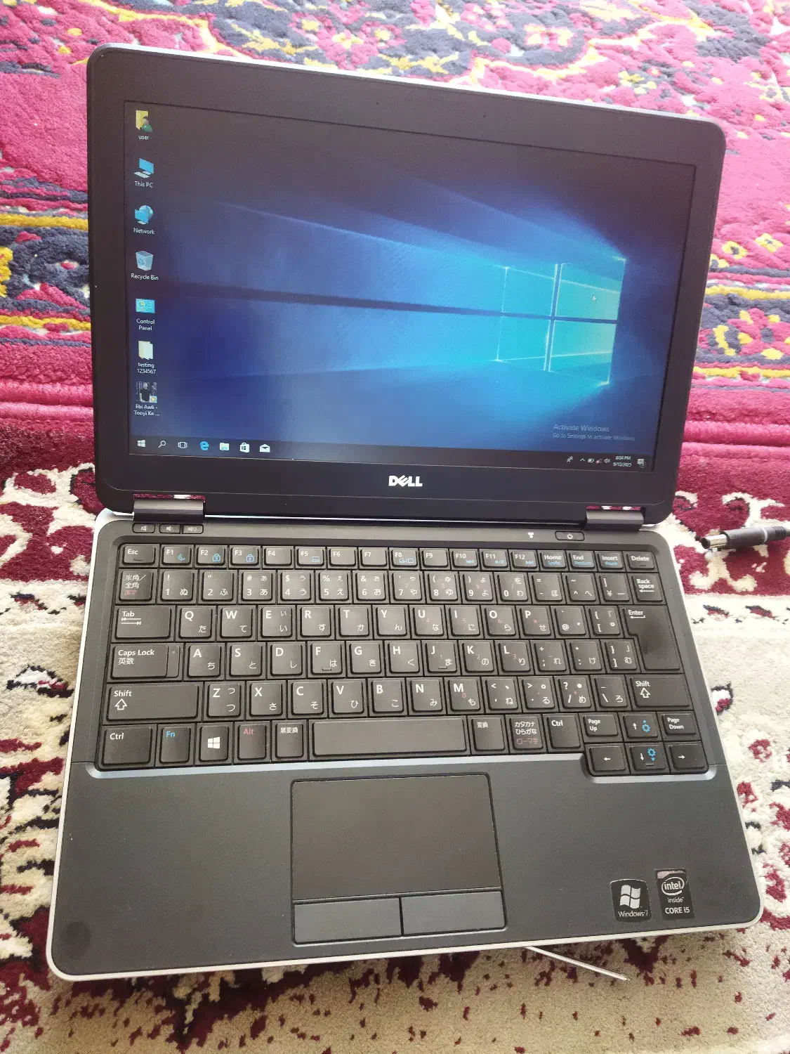 لپ تاپ تمیز dell با پردازنده cori5و حافظه سریع|رایانه همراه|جهرم, |دیوار