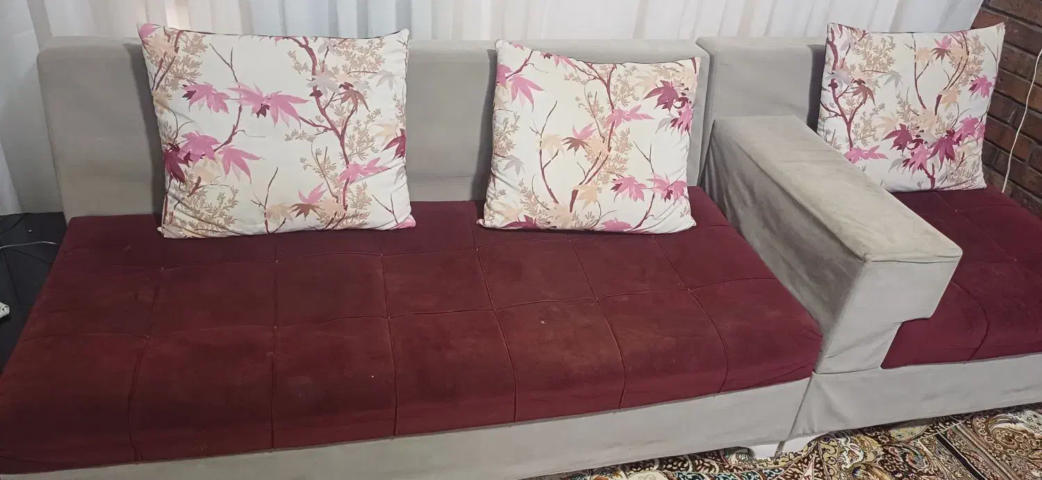 مبل ۷ نفره با میز|مبلمان خانگی و میز عسلی|شاندیز, |دیوار