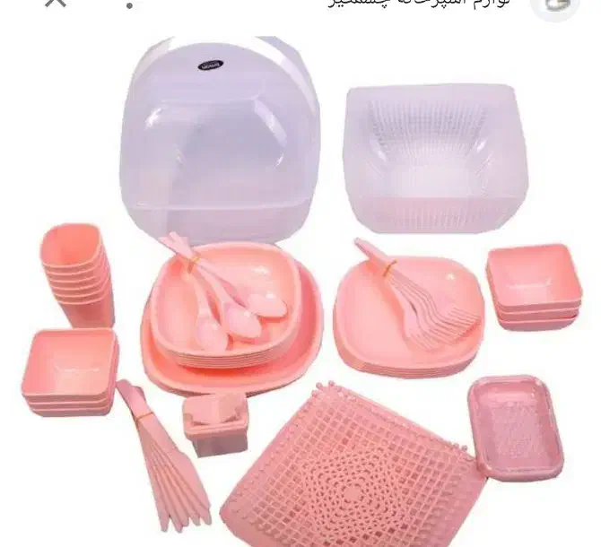 سرویس مسافرتی 56 پارچه|ظروف سرو و پذیرایی|بردسکن, |دیوار