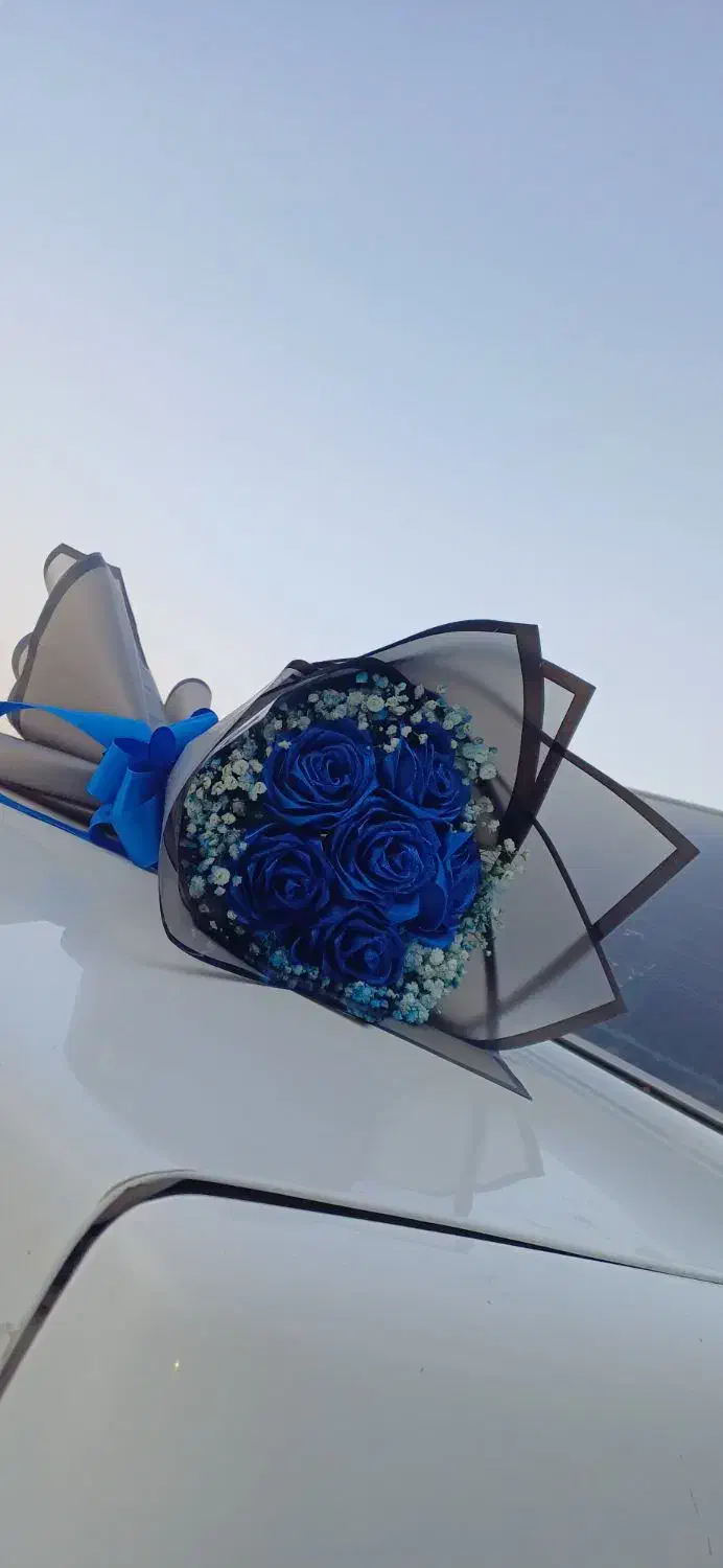 دسته گل روبانی|گل مصنوعی|شوط, |دیوار