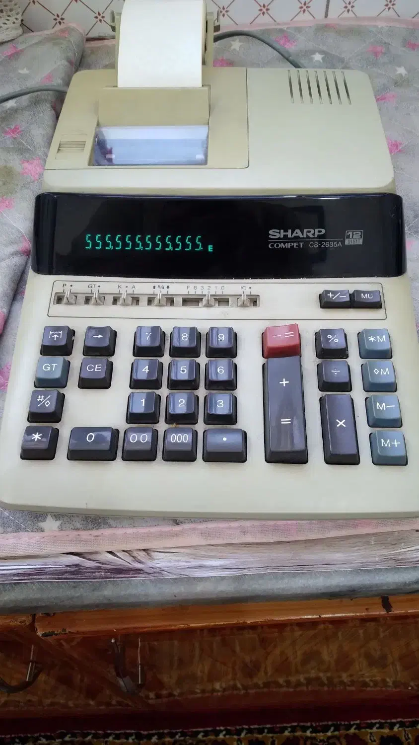 ماشین حساب برقی شارپ چاپگر|لوازم التحریر|شهرکرد, |دیوار