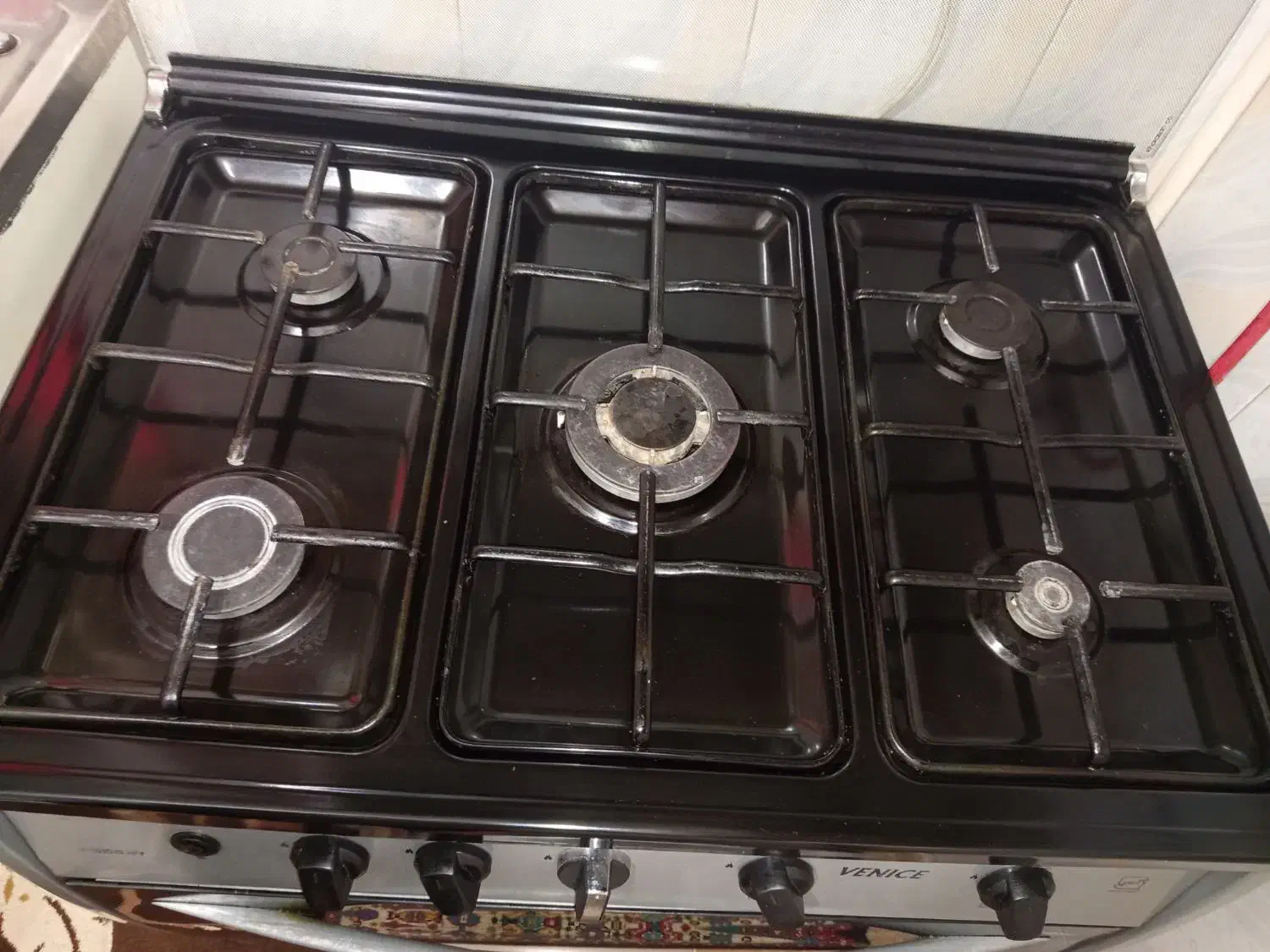 اجاق گازپنج شلعه طرح فر|اجاق گاز و لوازم برقی پخت‌وپز|بهارستان, |دیوار