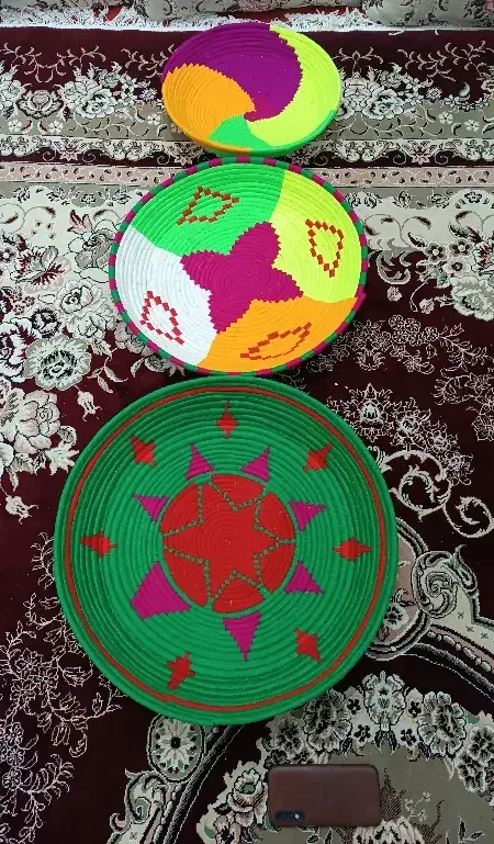 سبد تزئینی|صنایع دستی و سایر لوازم تزئینی|مهر, |دیوار