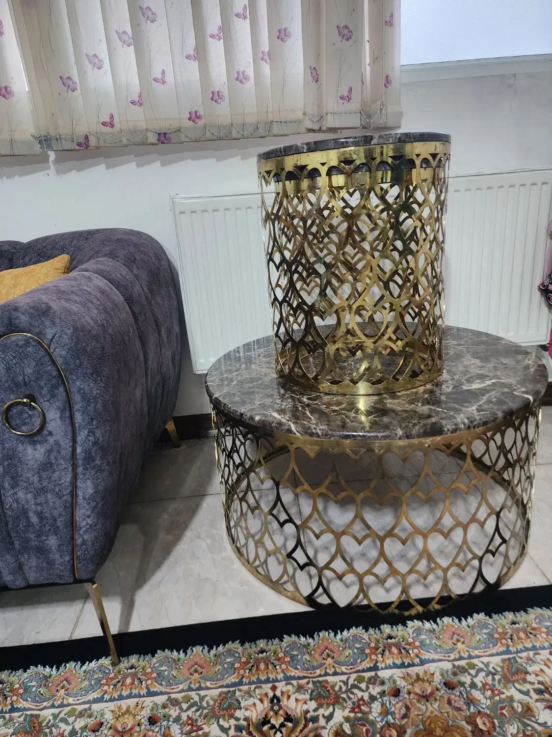 میز جلو مبلی با ۳عدد میز عسلی|مبلمان خانگی و میز عسلی|شیراز, فضل‌آباد|دیوار