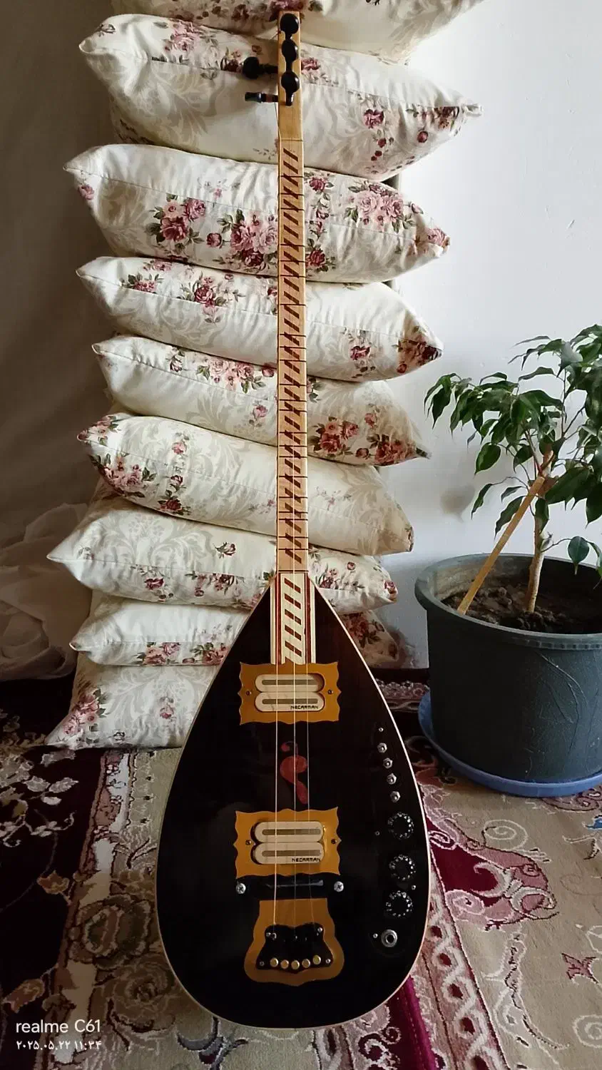 ساز باغلاما برقی|سازهای سنتی|پیرانشهر, |دیوار