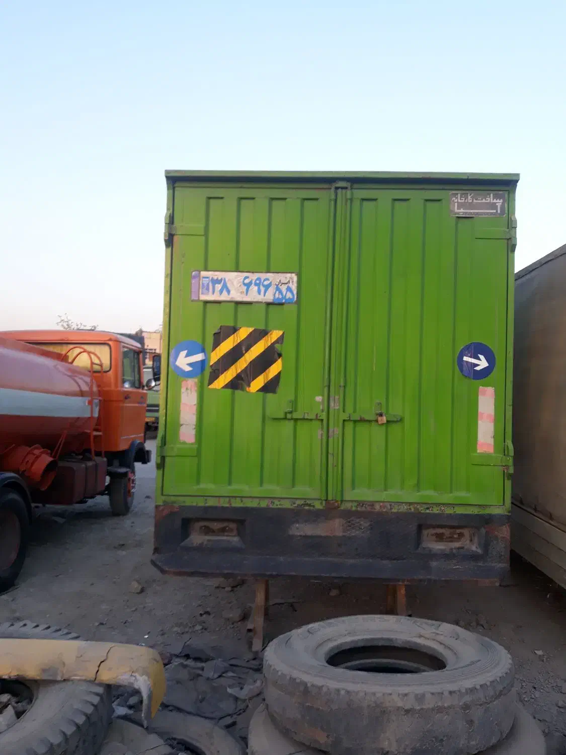 اتاق کانتین فلزی مسقف جهت انبار وکامیونت|قطعات یدکی و لوازم جانبی|تهران, آذری|دیوار