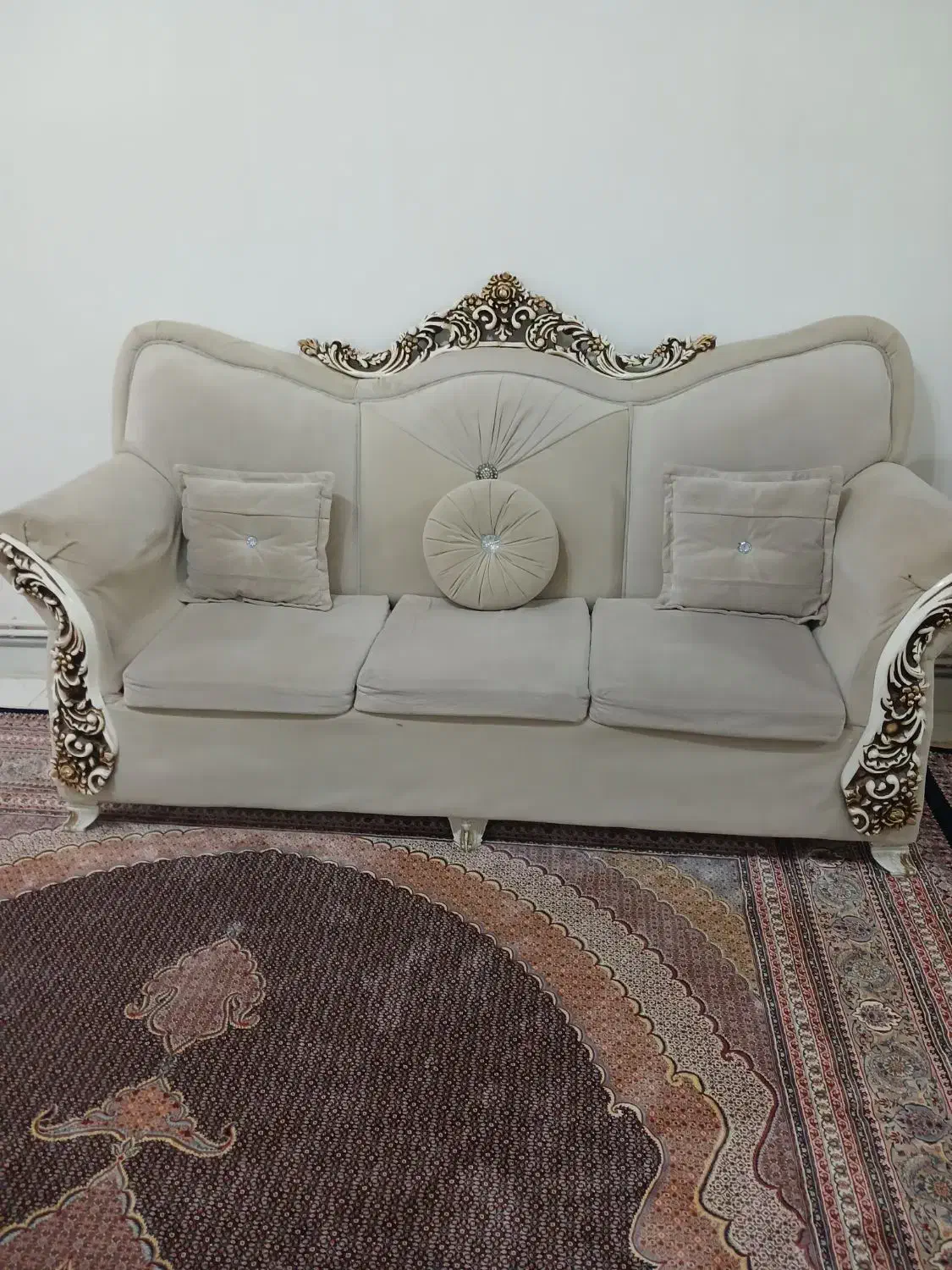 مبل فرش 12 متر دو عدد|فرش|پارس‌آباد, |دیوار