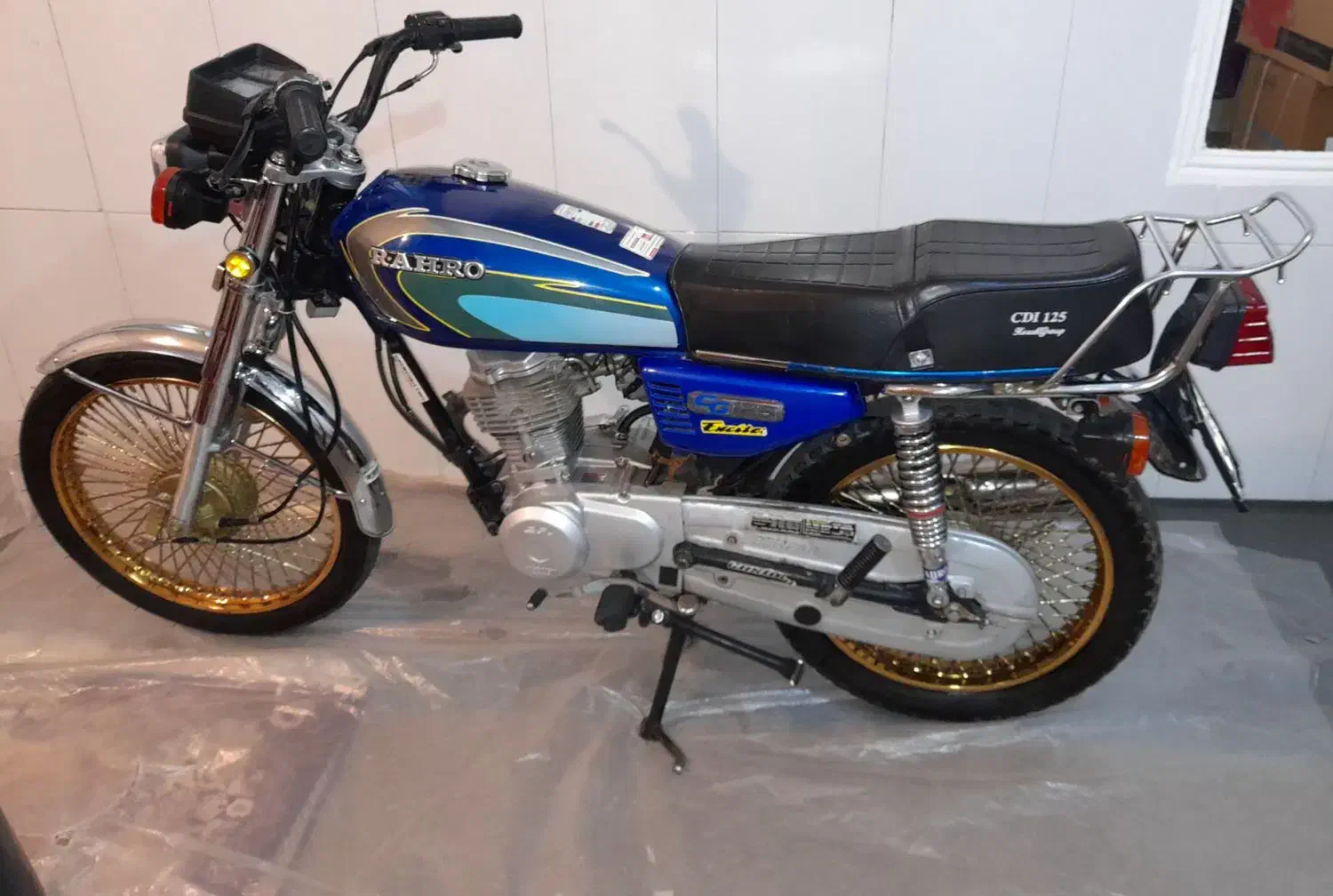 رینگ پره ای ۷۲ پر طلایی|موتورسیکلت|محمدشهر, شهرک چمران|دیوار