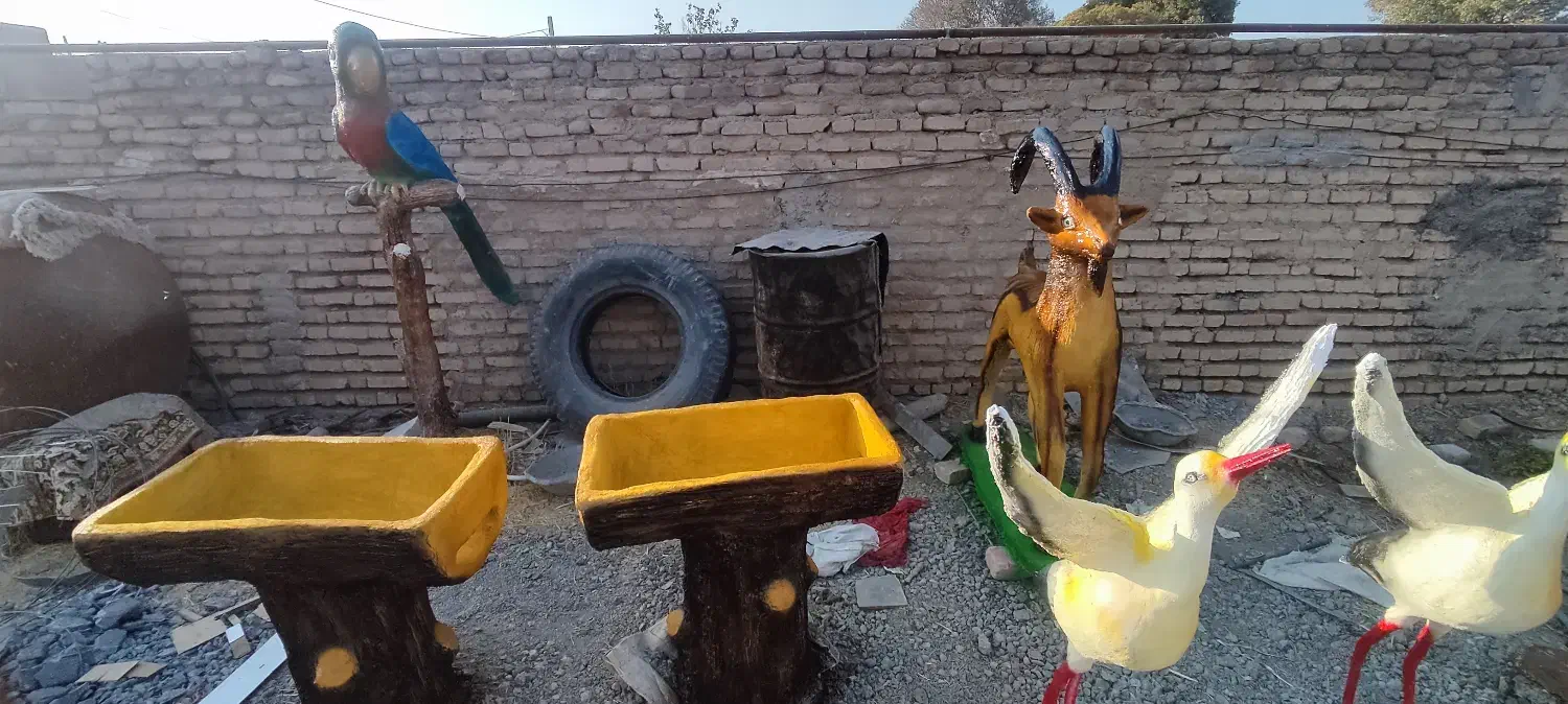 مجسمه سیمانی|مجسمه، تندیس، ماکت|شیراز, شهرک مطهری|دیوار