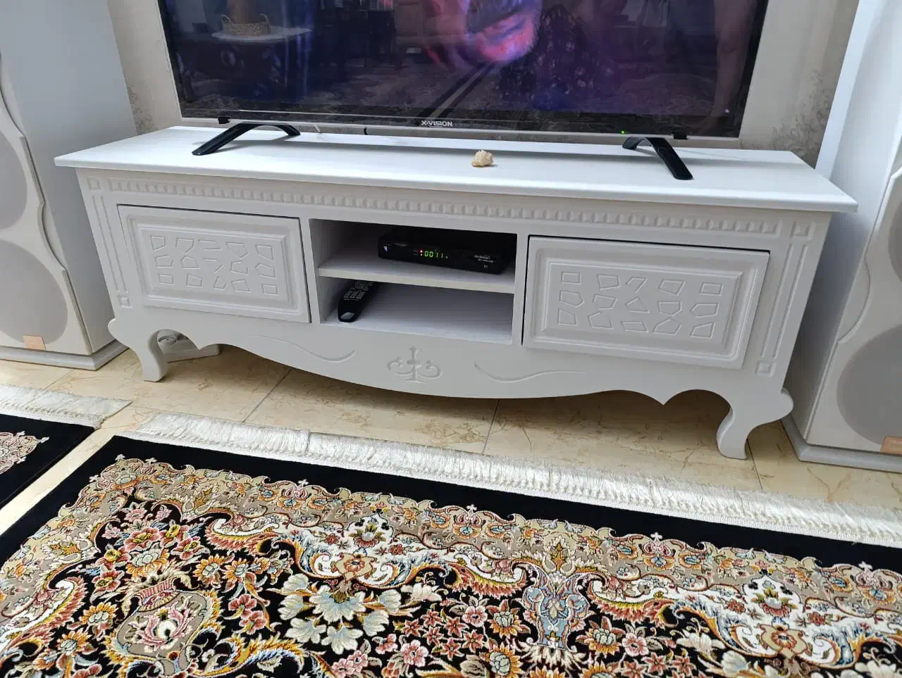 میز تلویزیون تمام MDF وکیوم|میز تلویزیون|آمل, |دیوار