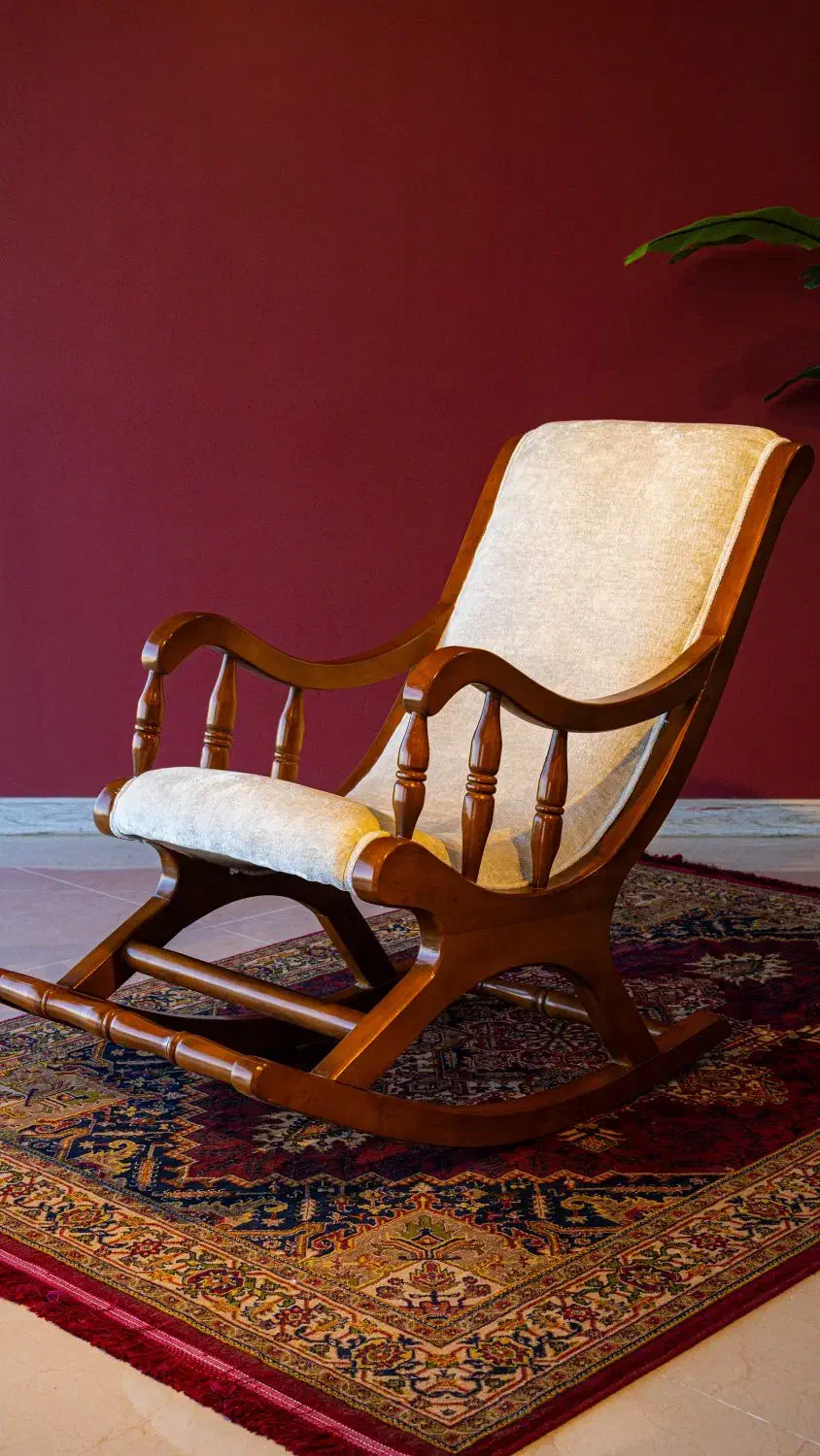 صندلی راک (مامان بزرگی)|مبلمان خانگی و میز عسلی|آق قلا, |دیوار