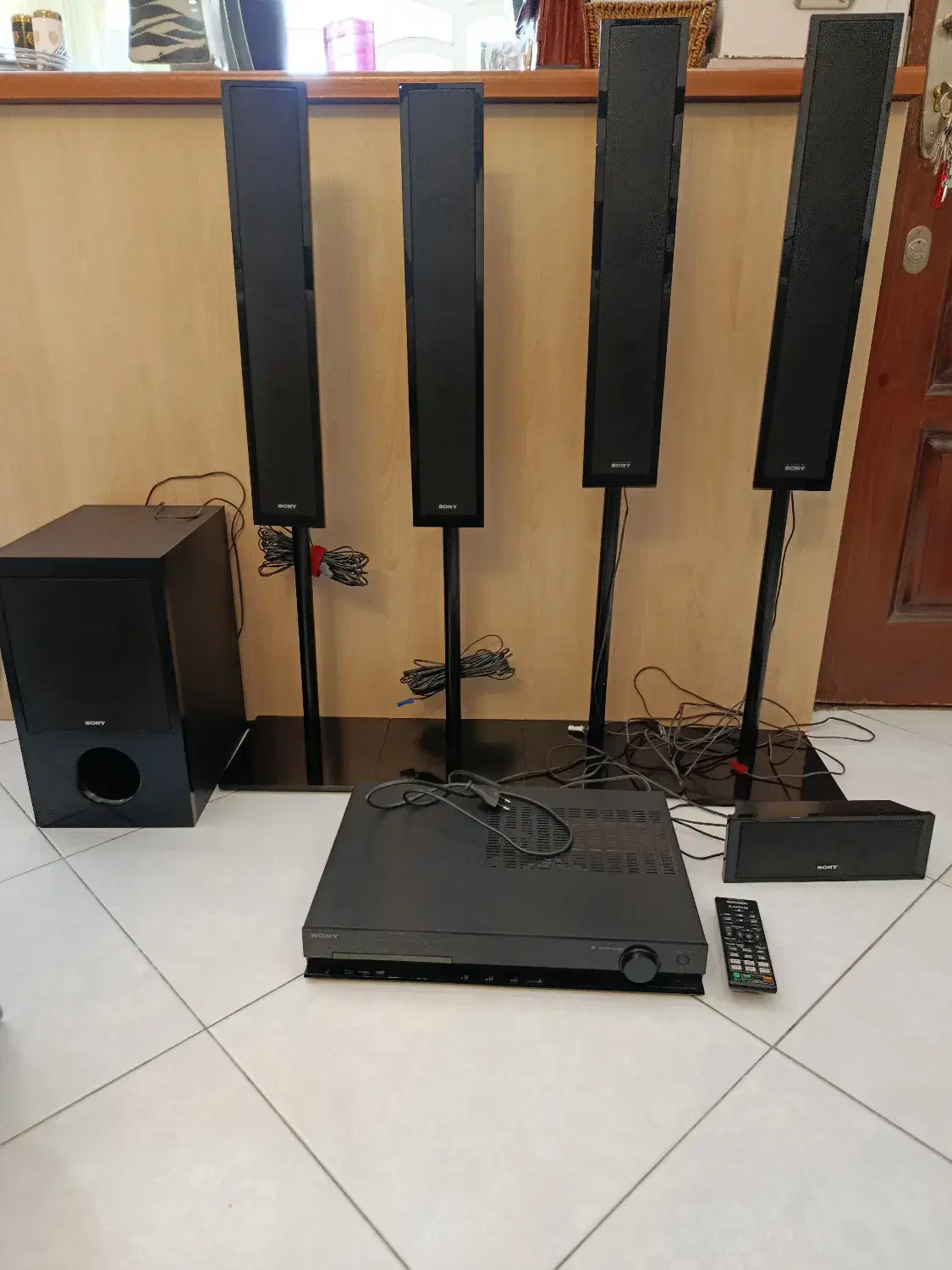 سینما خانواده سونی مدل DAV-TZ715|سیستم صوتی خانگی|تهران, فردوس|دیوار