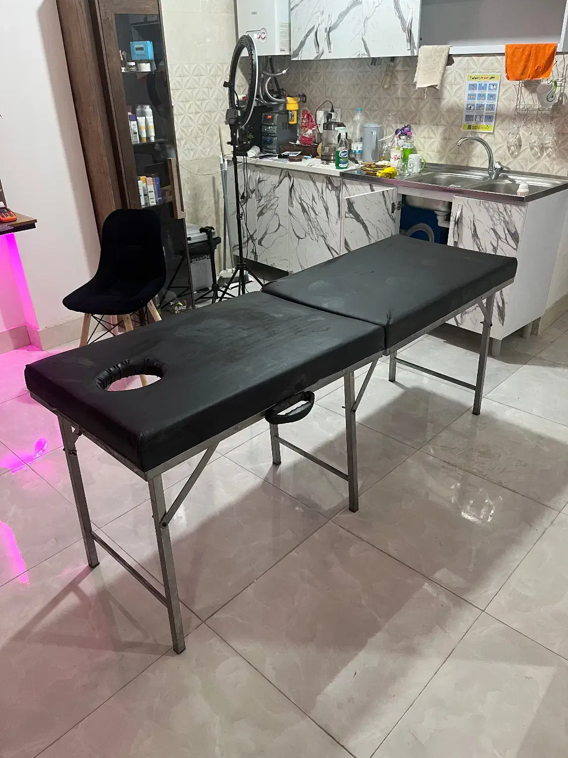 تخت ماساژ|آرایشی، بهداشتی، درمانی|آران و بیدگل, |دیوار