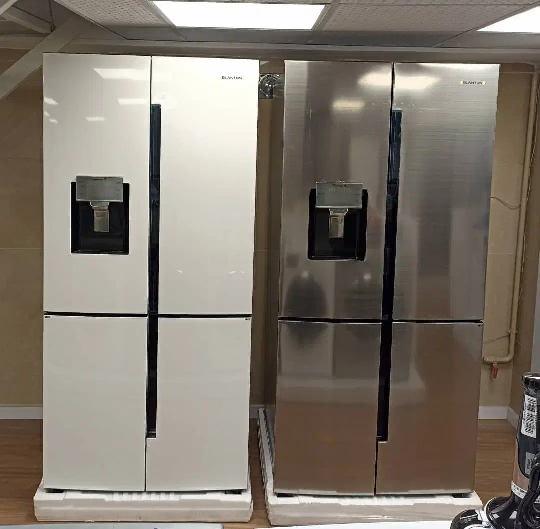 یخچال ساید بای ساید ۴درب بلانتون مدل ۳۲۰۲|یخچال و فریزر|خوی, |دیوار