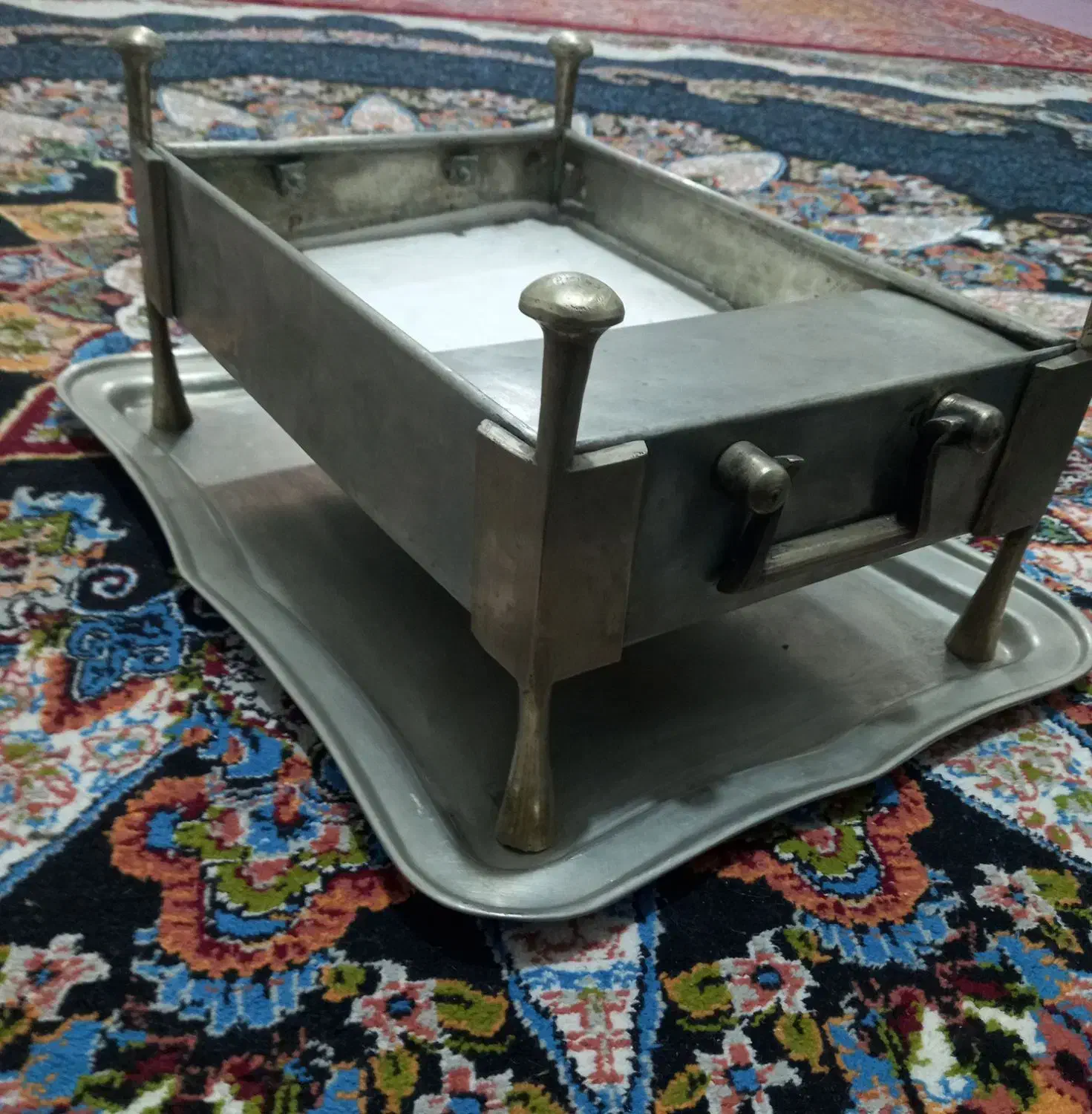 منقل ورشو قدیمی|کلکسیون اشیاء عتیقه|دزفول, |دیوار