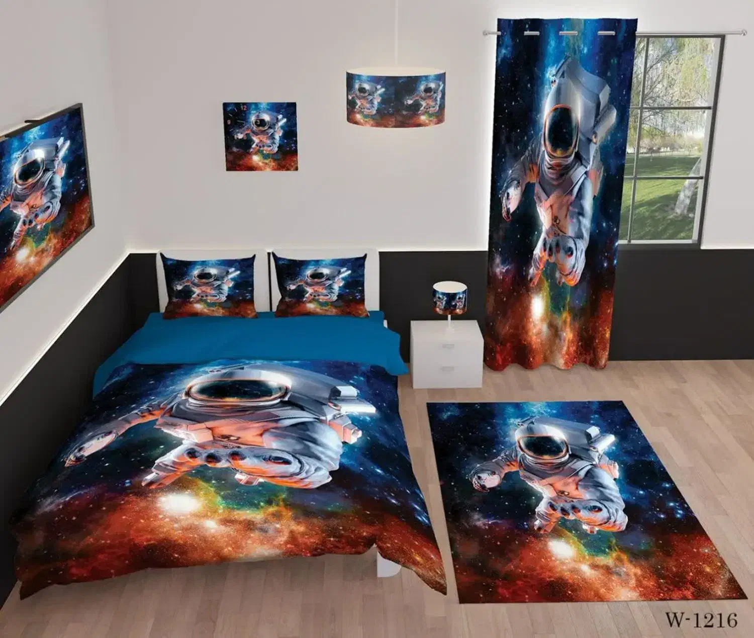 روتختی پسرانه طرح فضانورد|اسباب و اثاث بچه|قم, بنیاد|دیوار