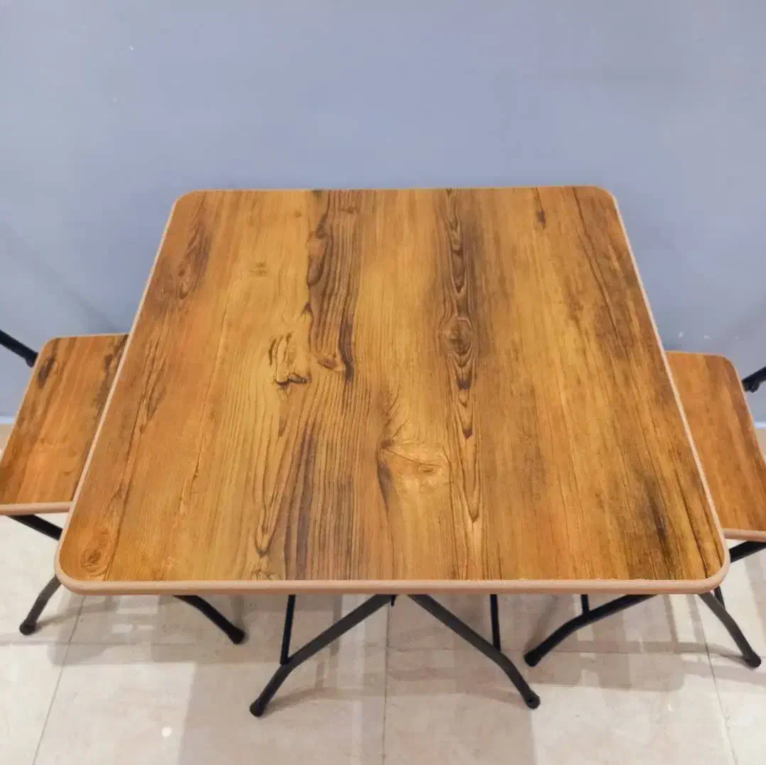 میز و صندلی تاشو چوبی(کافه.فست فود.ویلا)|میز و صندلی غذاخوری|رشت, سعدی (تختی)|دیوار