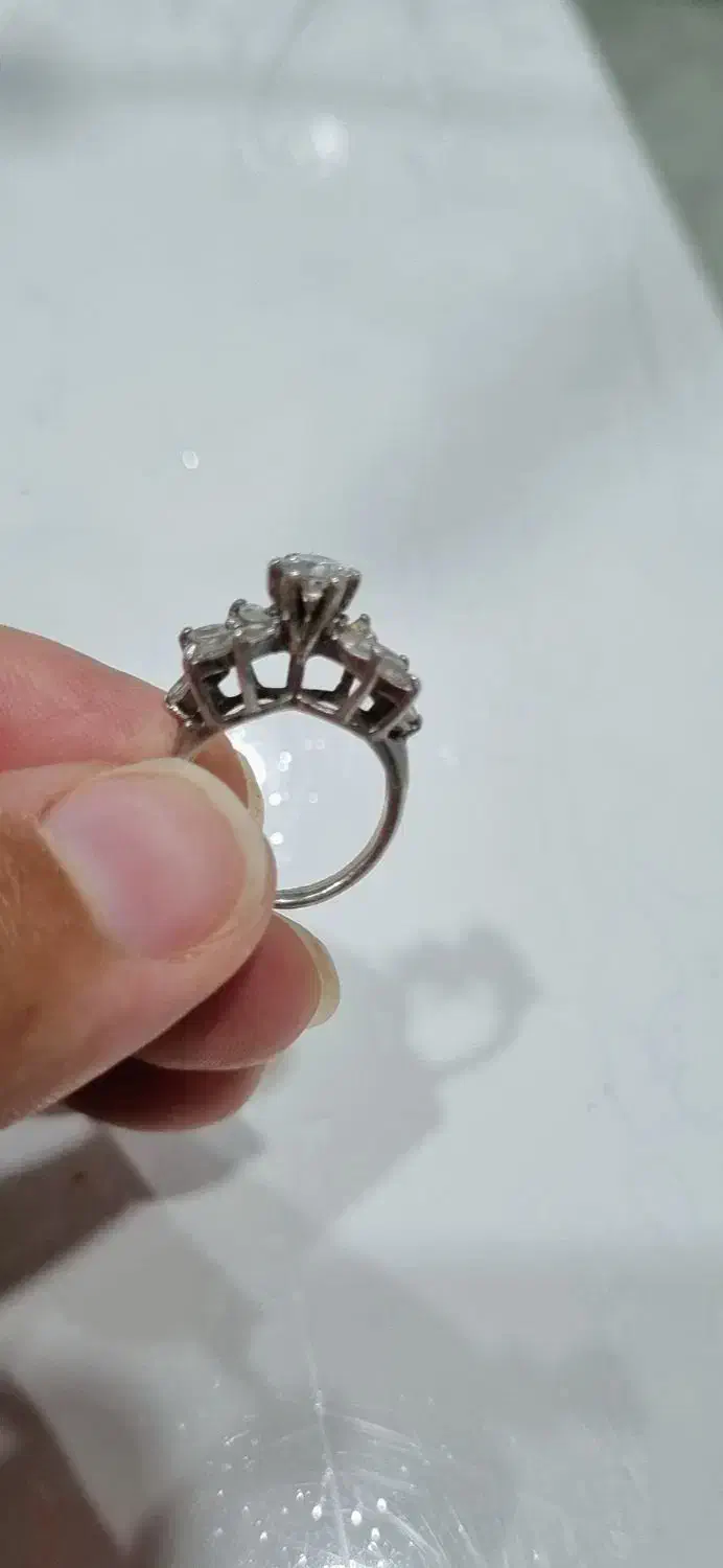انگشتر نقره زنانه|جواهرات|کرمان, |دیوار